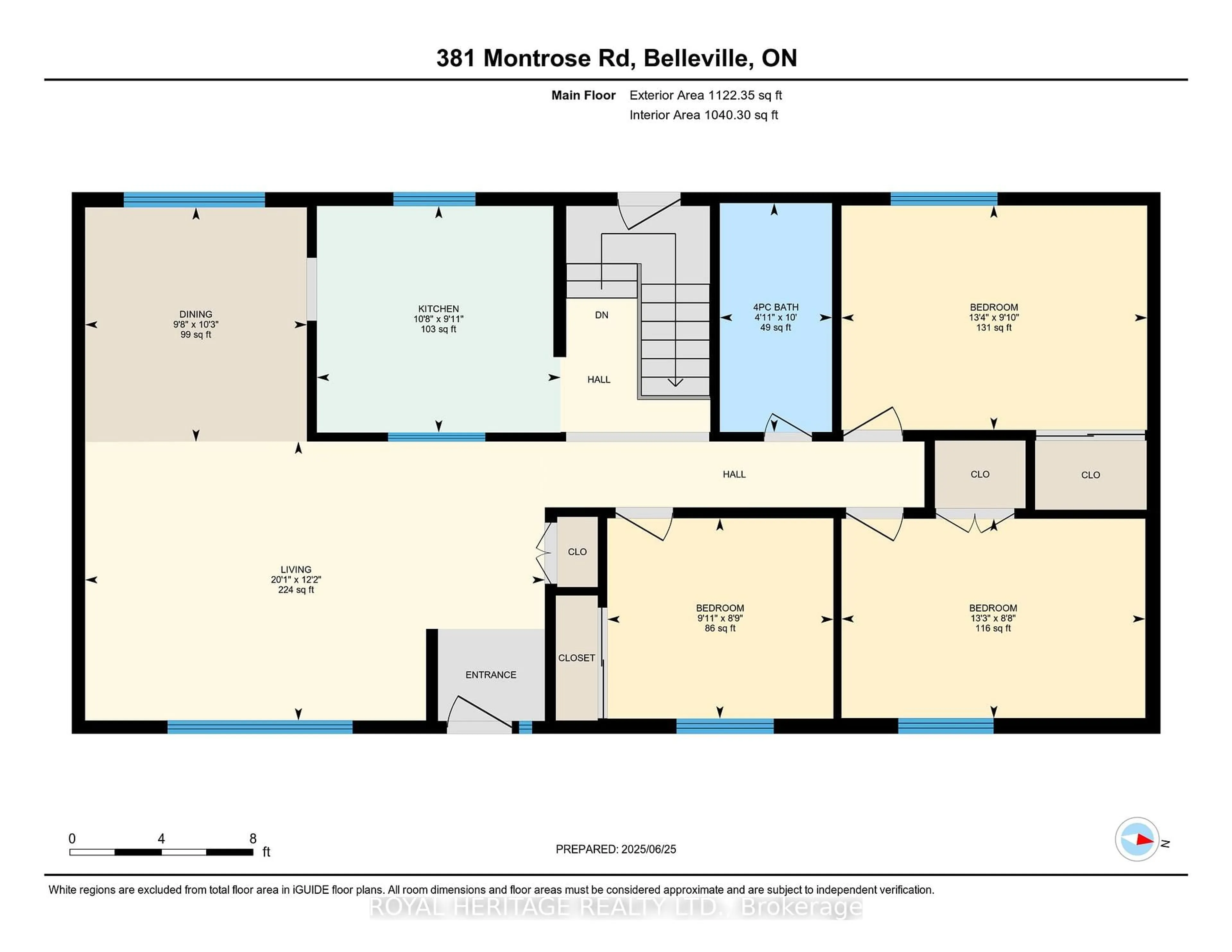 Floor plan for 381 Montrose Rd, Quinte West Ontario K8P 1A8