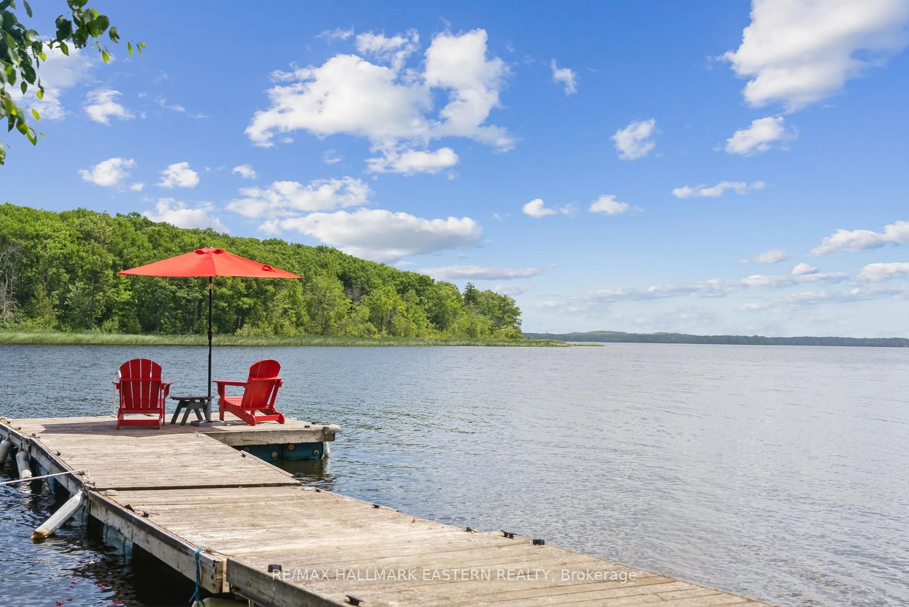 Patio, water/lake/river/ocean view for 652 Rabbit Run Rd, Selwyn Ontario K0L 1T0