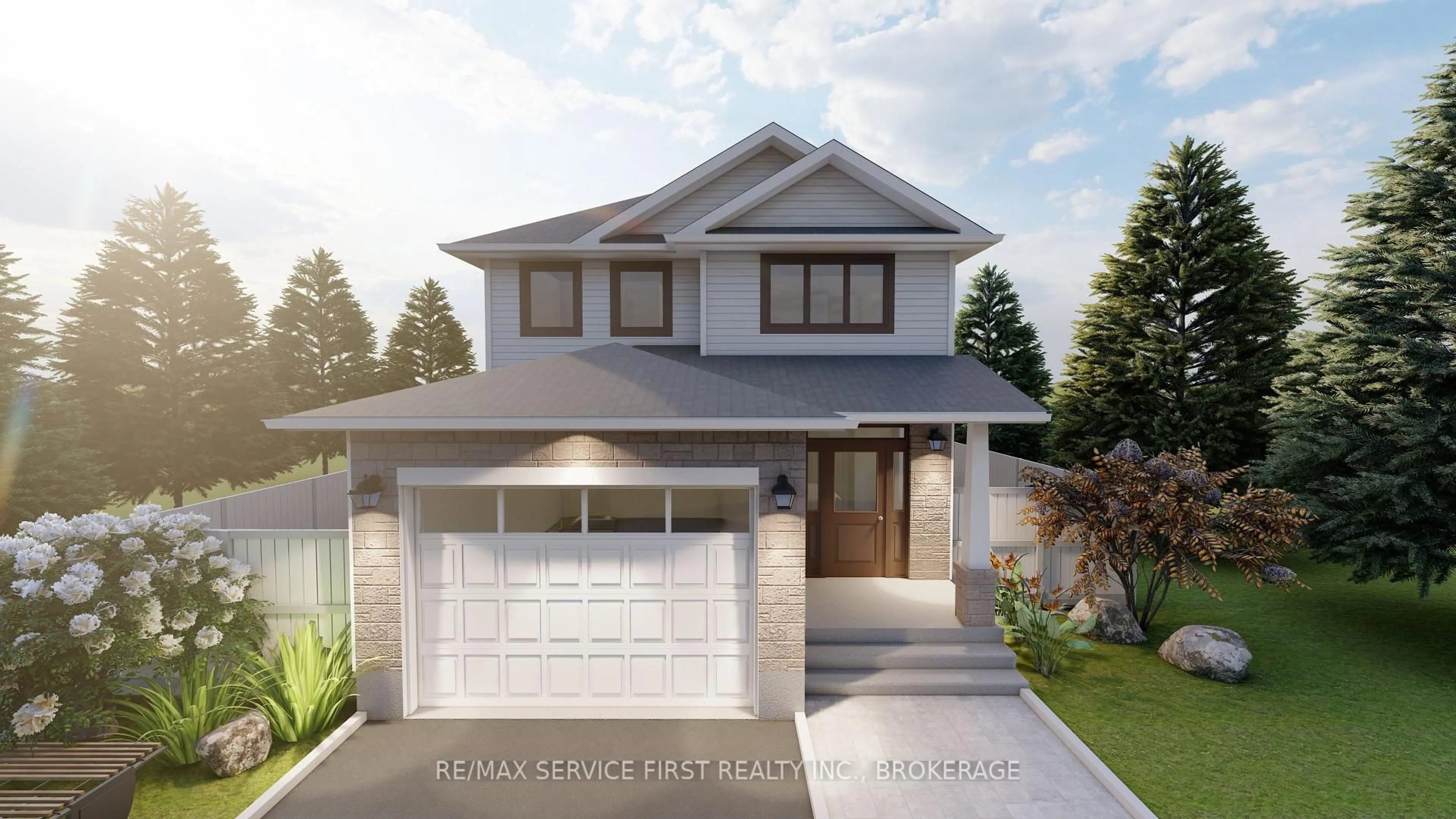 Home with vinyl exterior material, street for 1353 Turnbull Way, Kingston Ontario K7P 0T6