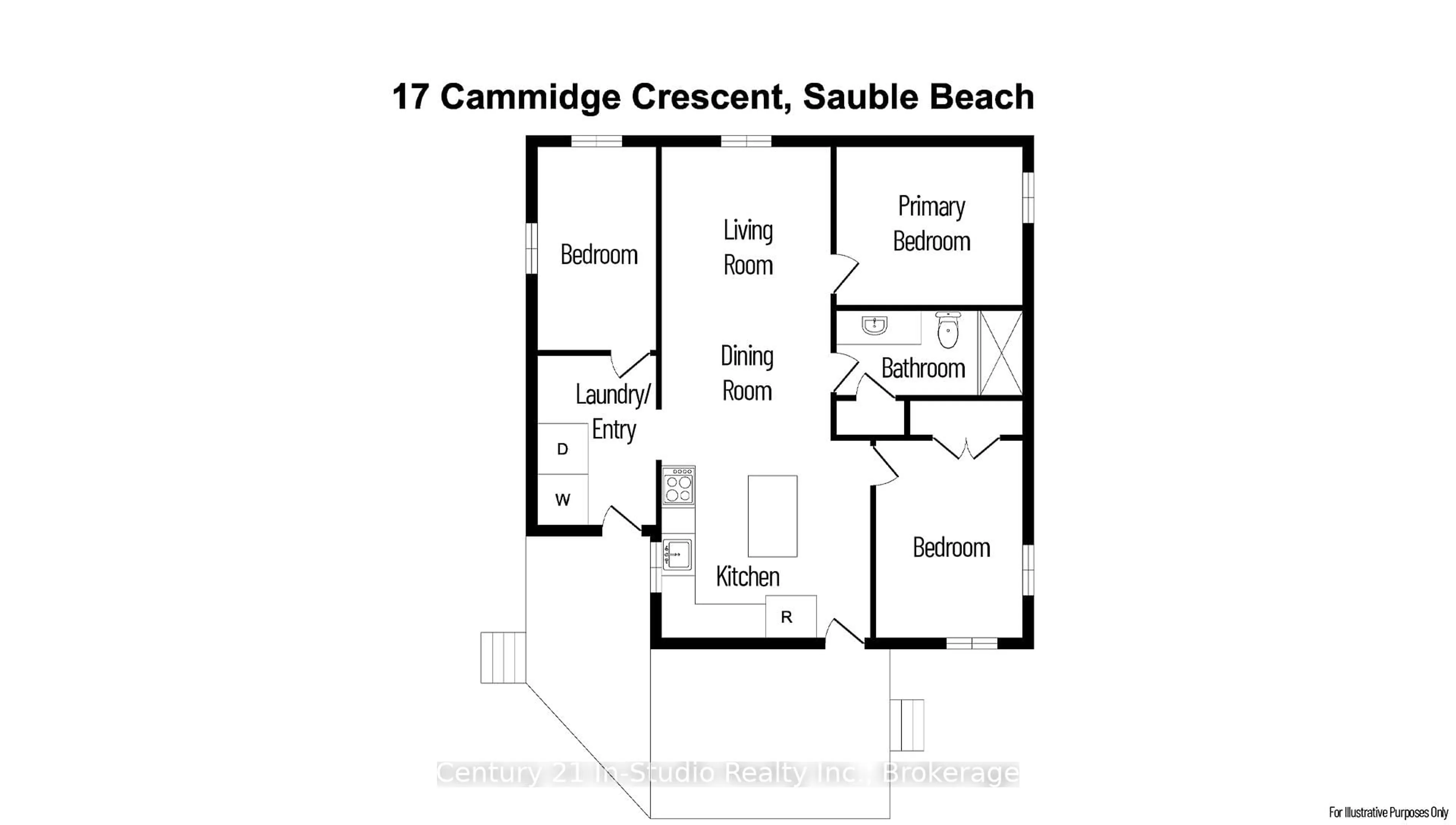 Floor plan for 17 Cammidge Cres, South Bruce Peninsula Ontario N0H 2G0