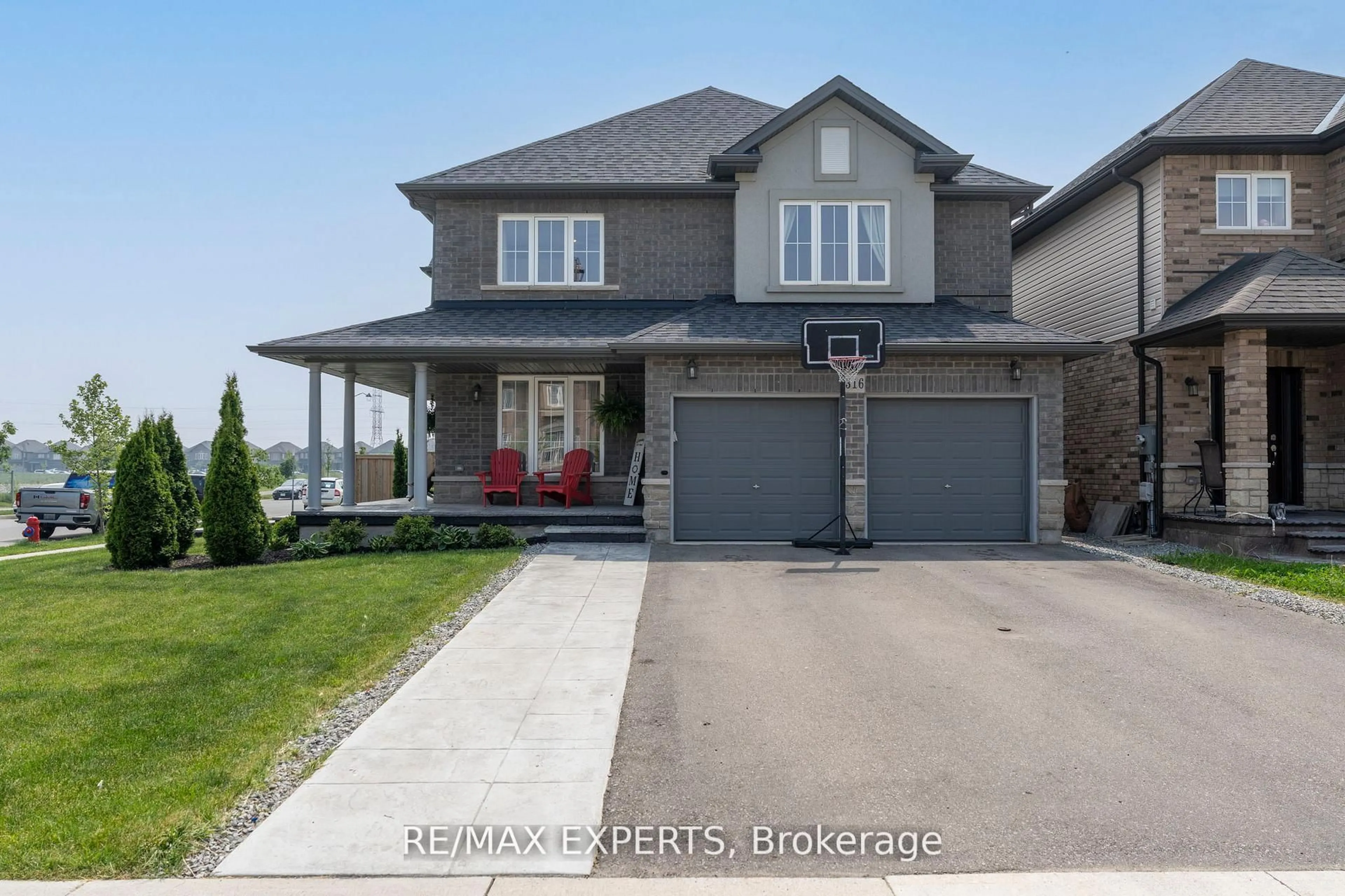 Home with brick exterior material, street for 316 Dalgleish Tr, Hamilton Ontario L0R 1P0