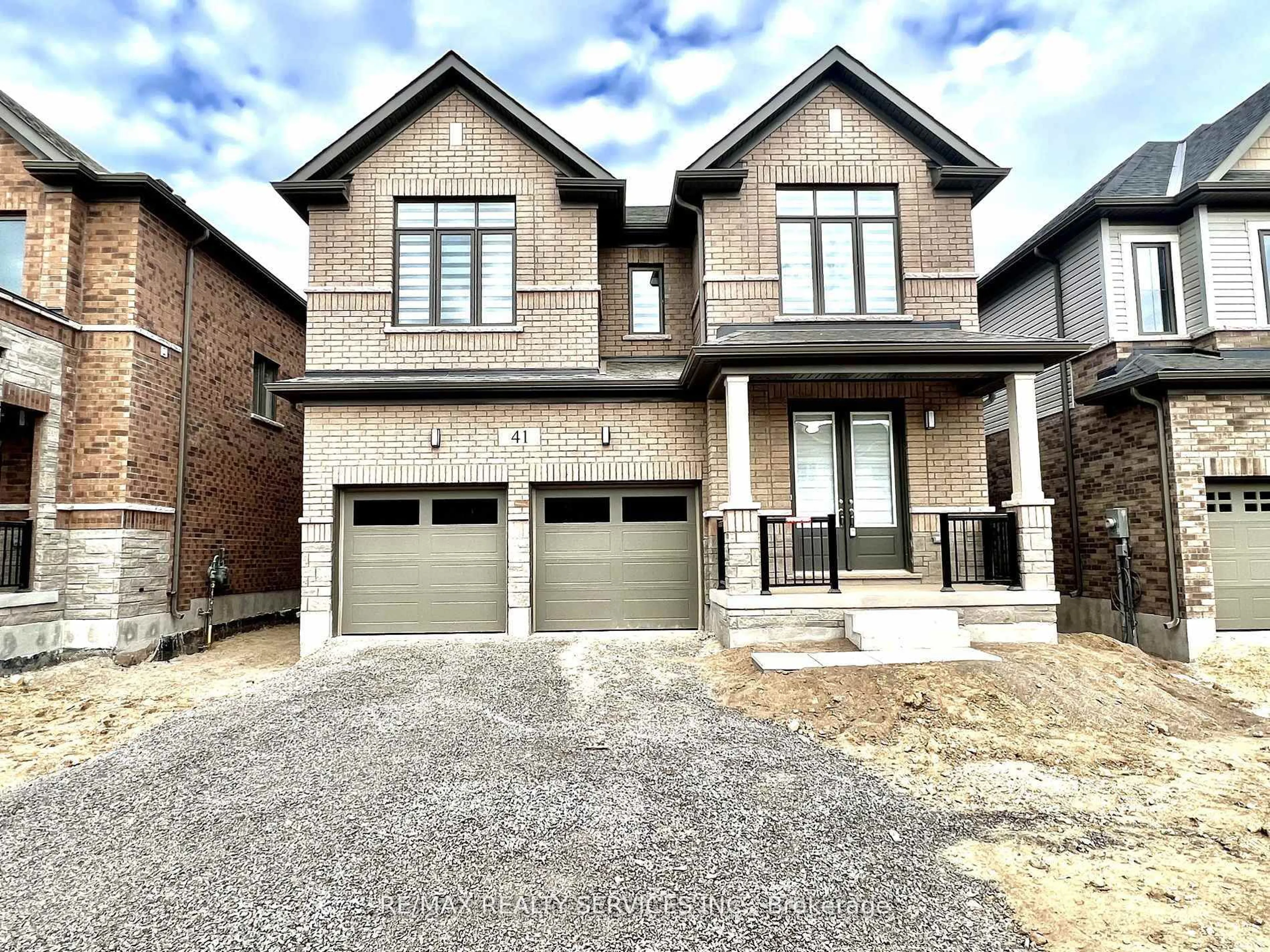 Home with brick exterior material, street for 41 Prince Philip Blvd, North Dumfries Ontario N0B 1E0
