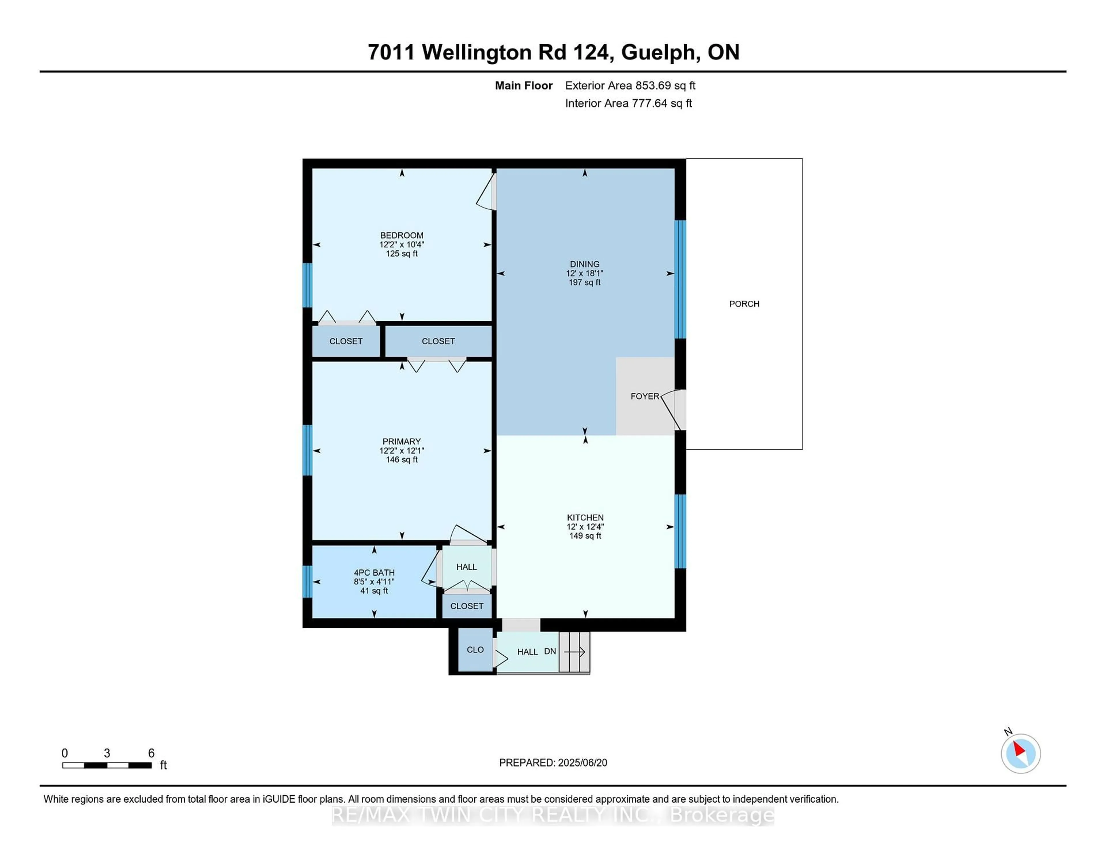 Floor plan for 7011 Wellington Rd 124 Rd, Guelph/Eramosa Ontario N1H 6J4