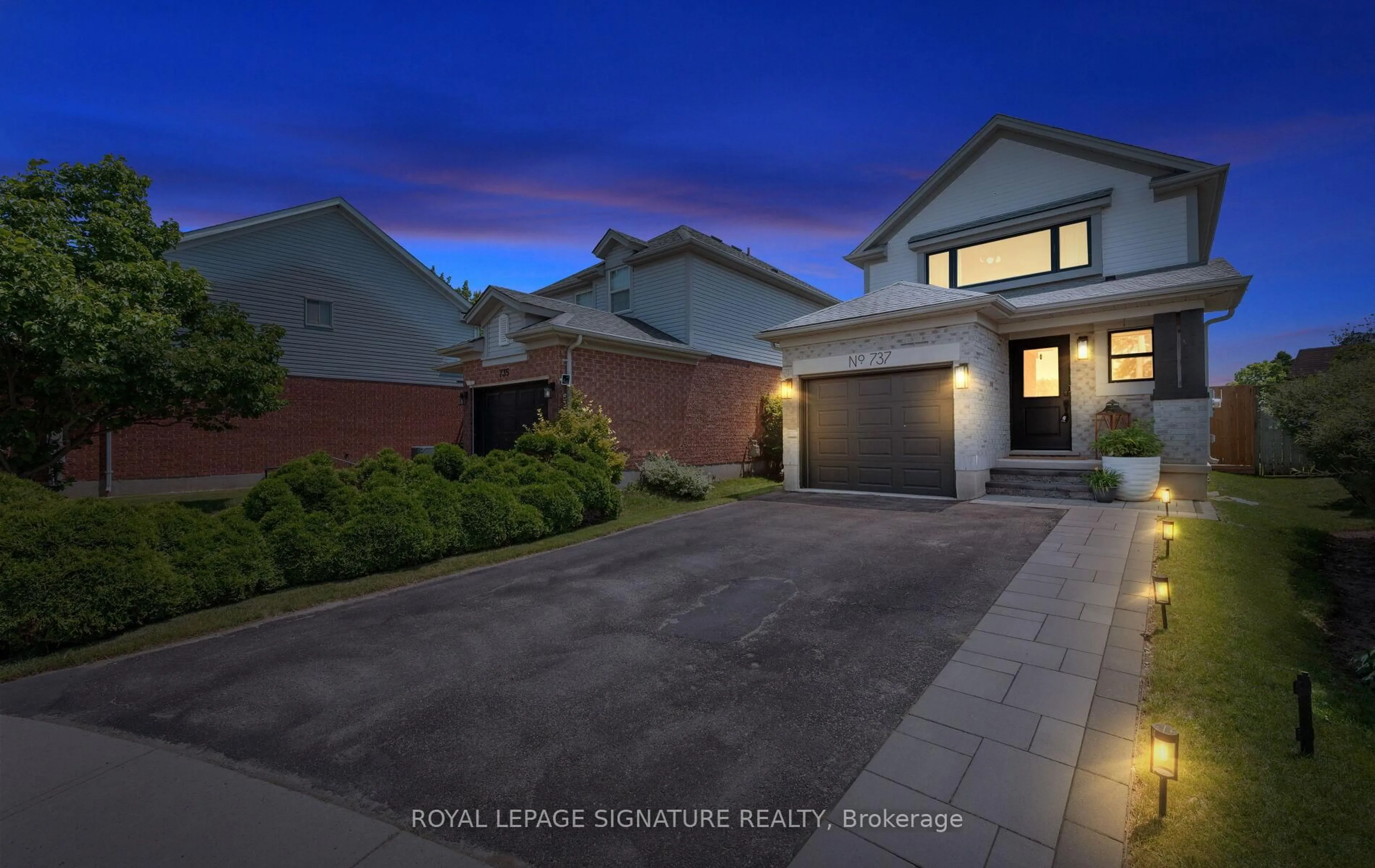 Home with brick exterior material, street for 737 Fairway Crt, Kitchener Ontario N2A 4B4