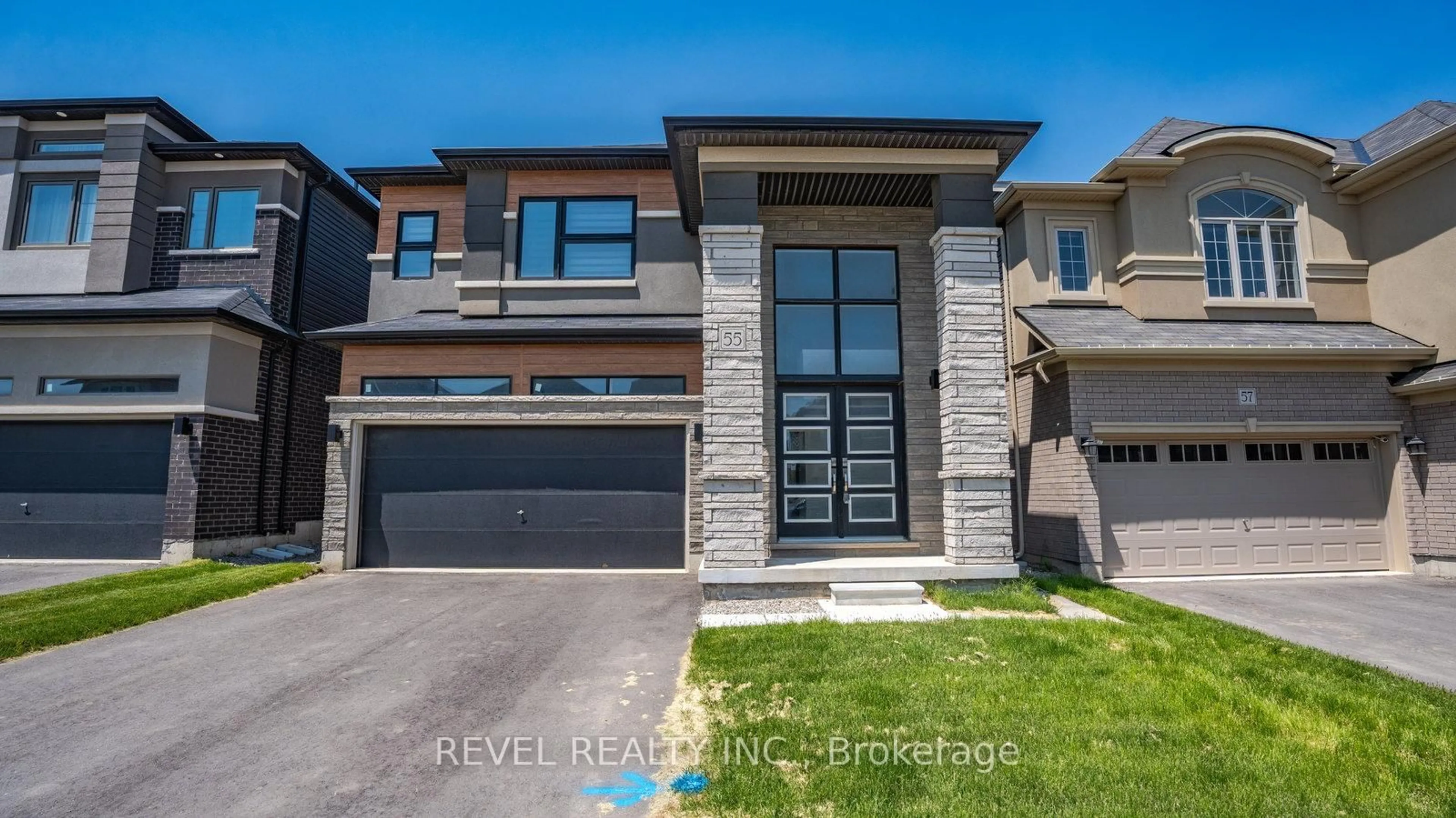Home with brick exterior material, street for 55 Hitchman St, Brant Ontario N3L 3E3