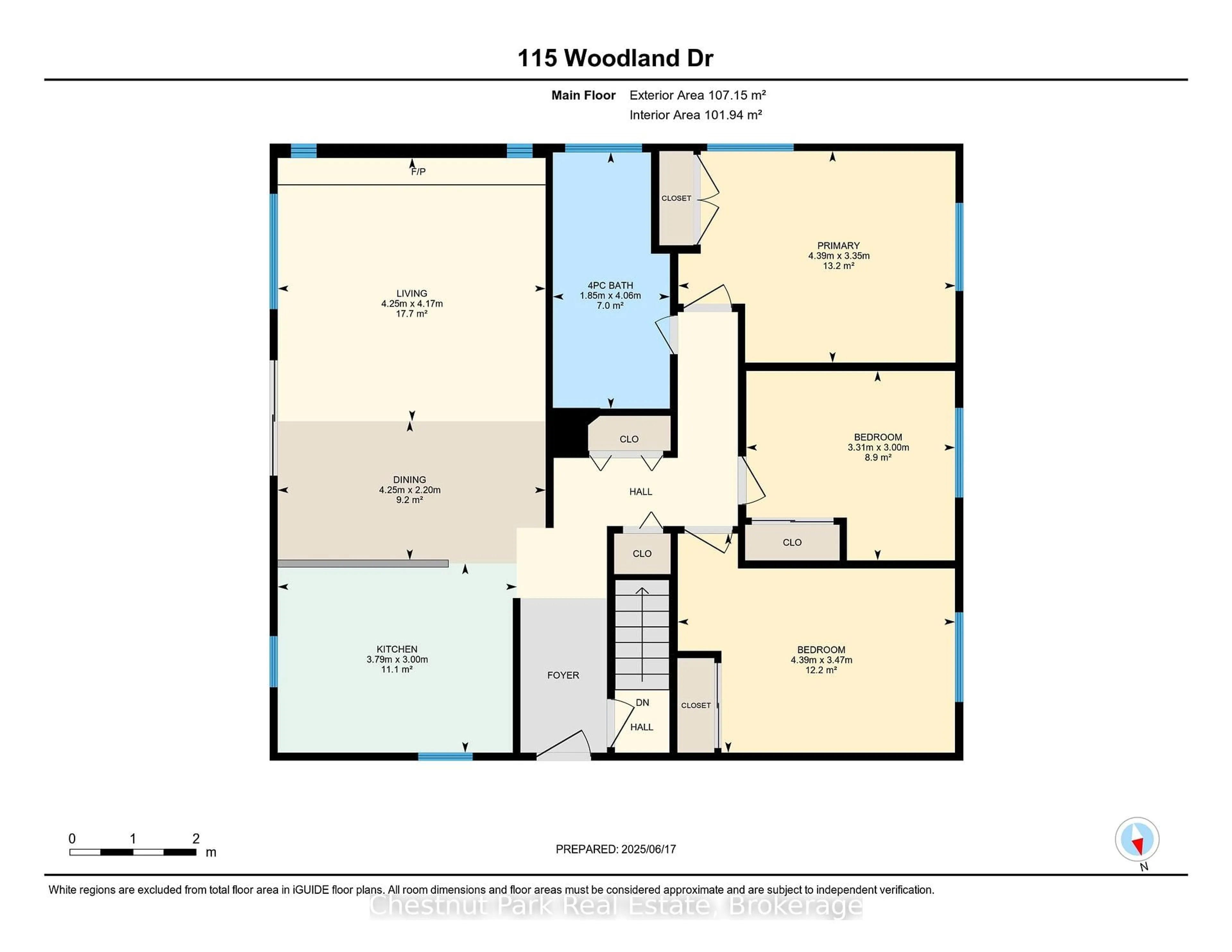 Floor plan for 115 Woodland Dr, Huntsville Ontario P1H 1A7