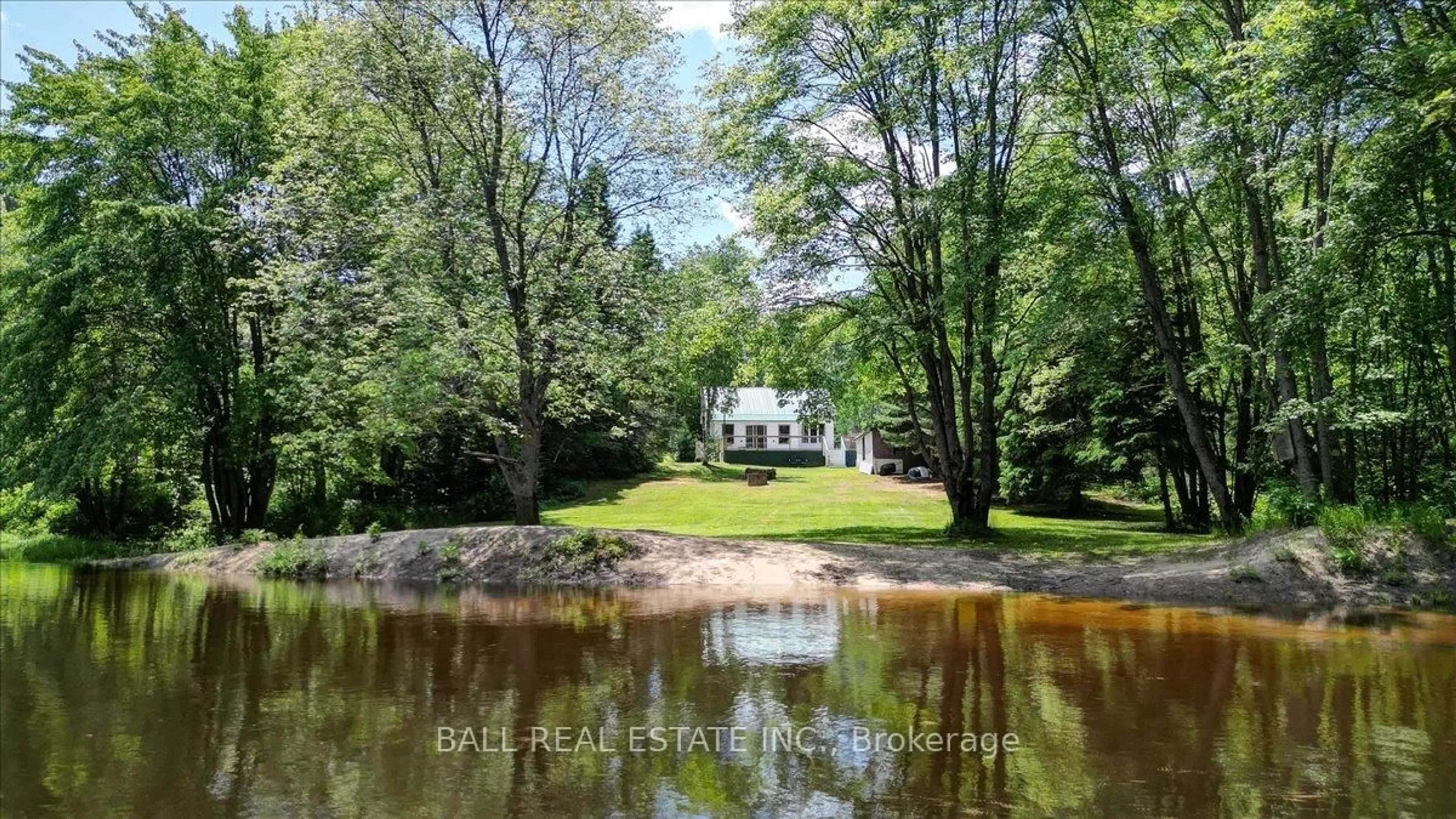 A pic from outside/outdoor area/front of a property/back of a property/a pic from drone, water/lake/river/ocean view for 343 Glory Rd, Bancroft Ontario K0L 1C0