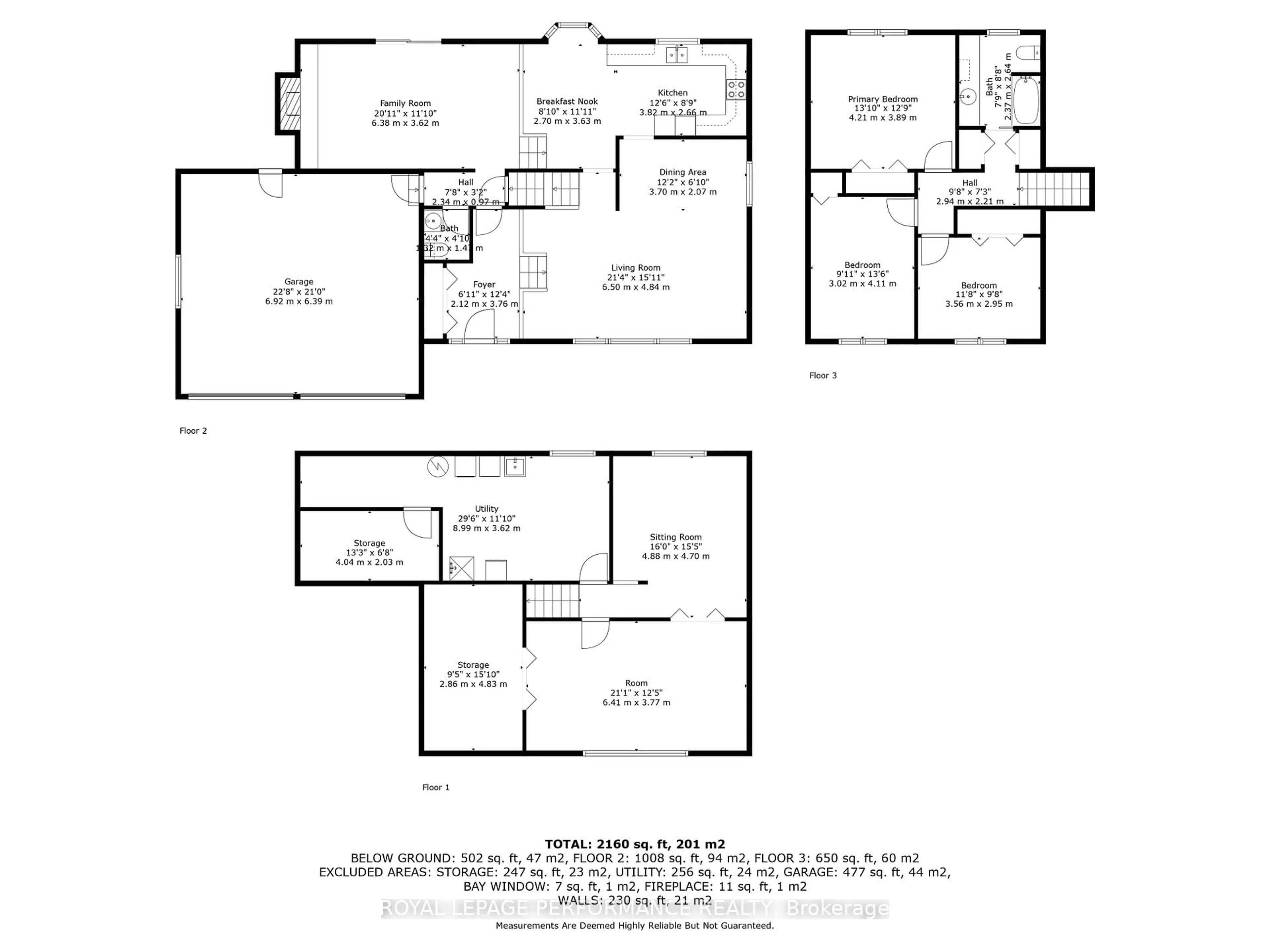 Floor plan for 14 Monaco Cres, Cornwall Ontario K6H 6A6