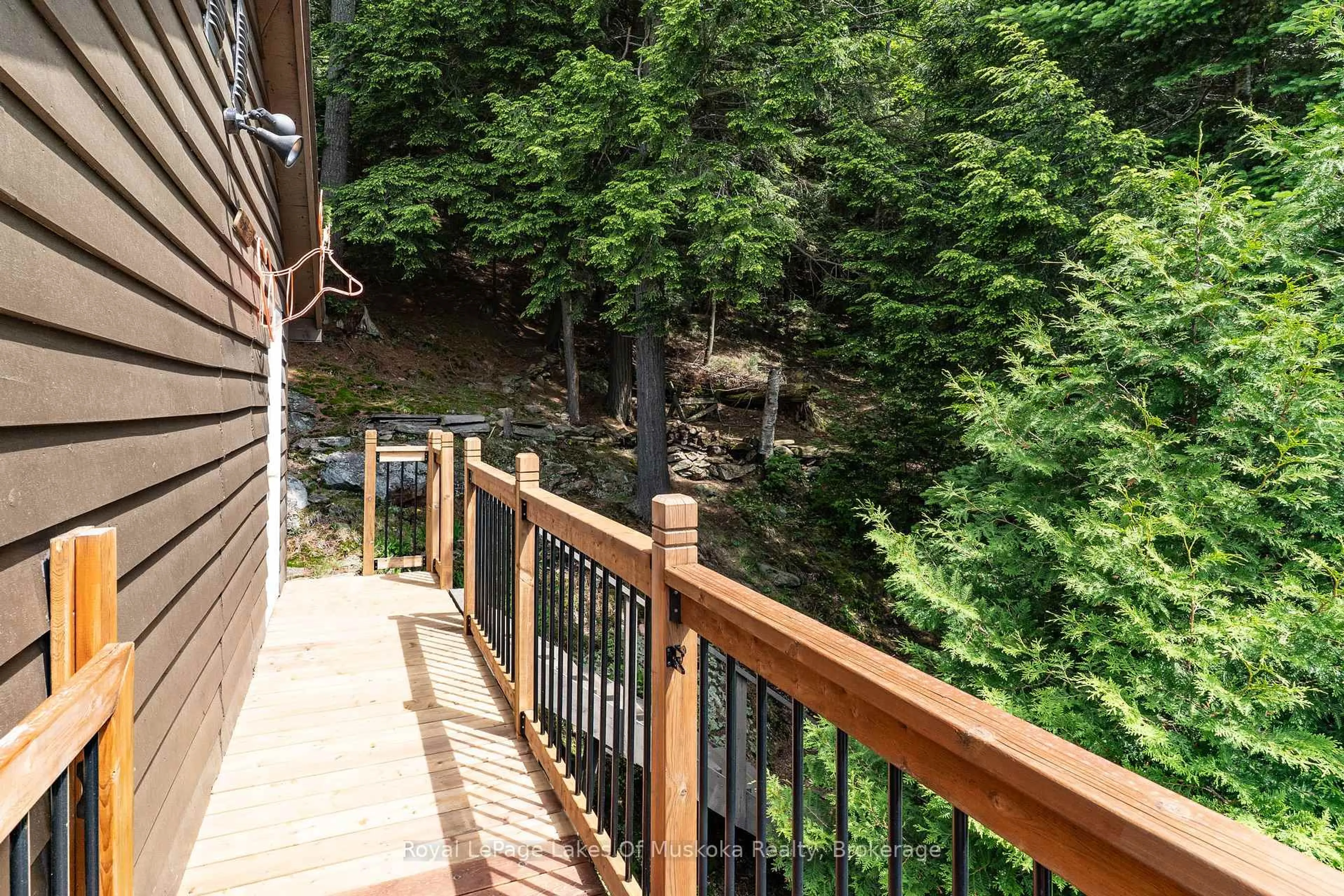 Patio, water/lake/river/ocean view for 19325 Kawagama North Shore, Algonquin Highlands Ontario P0A 1E0