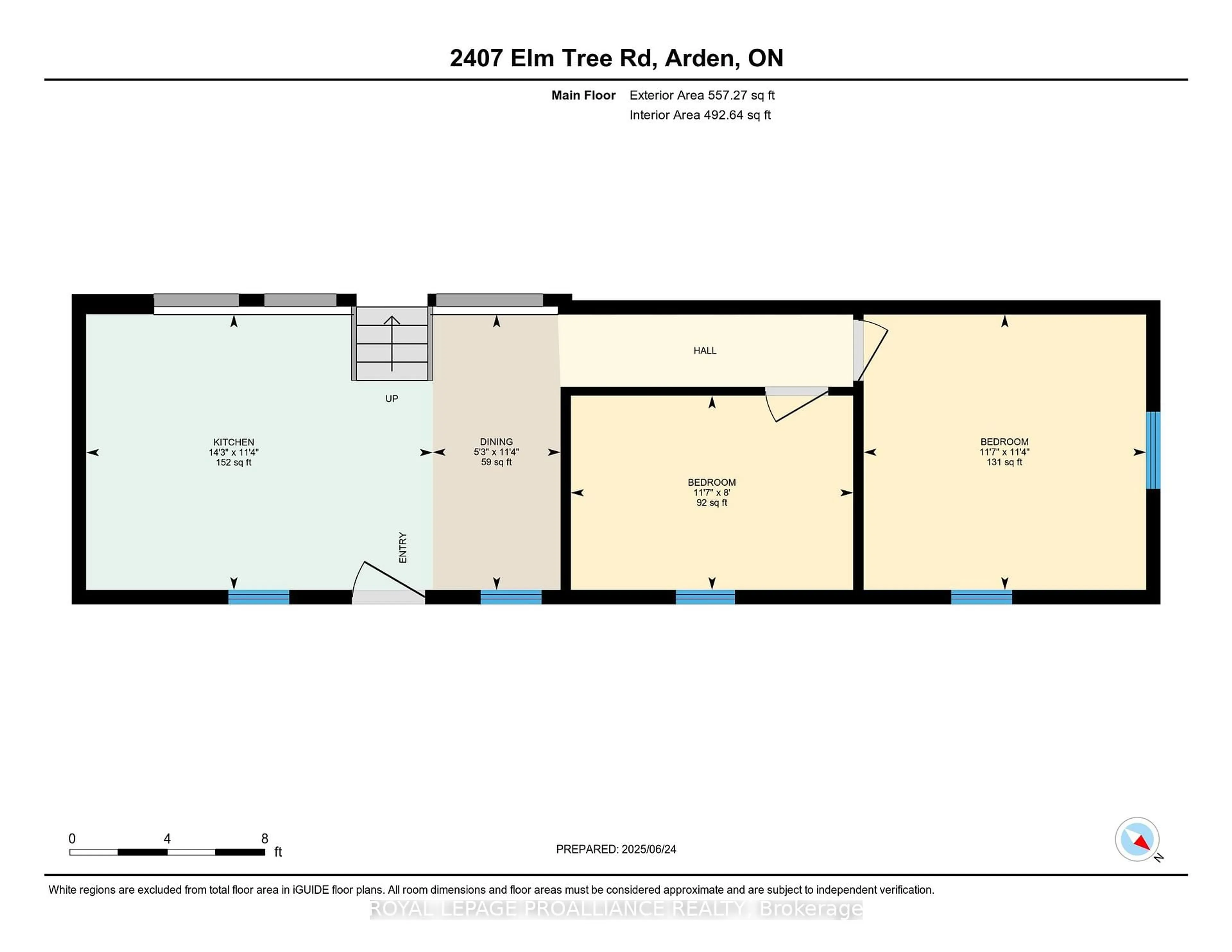 Floor plan for 2704 Elm Tree Rd, Kaladar Ontario K0H 1Z0