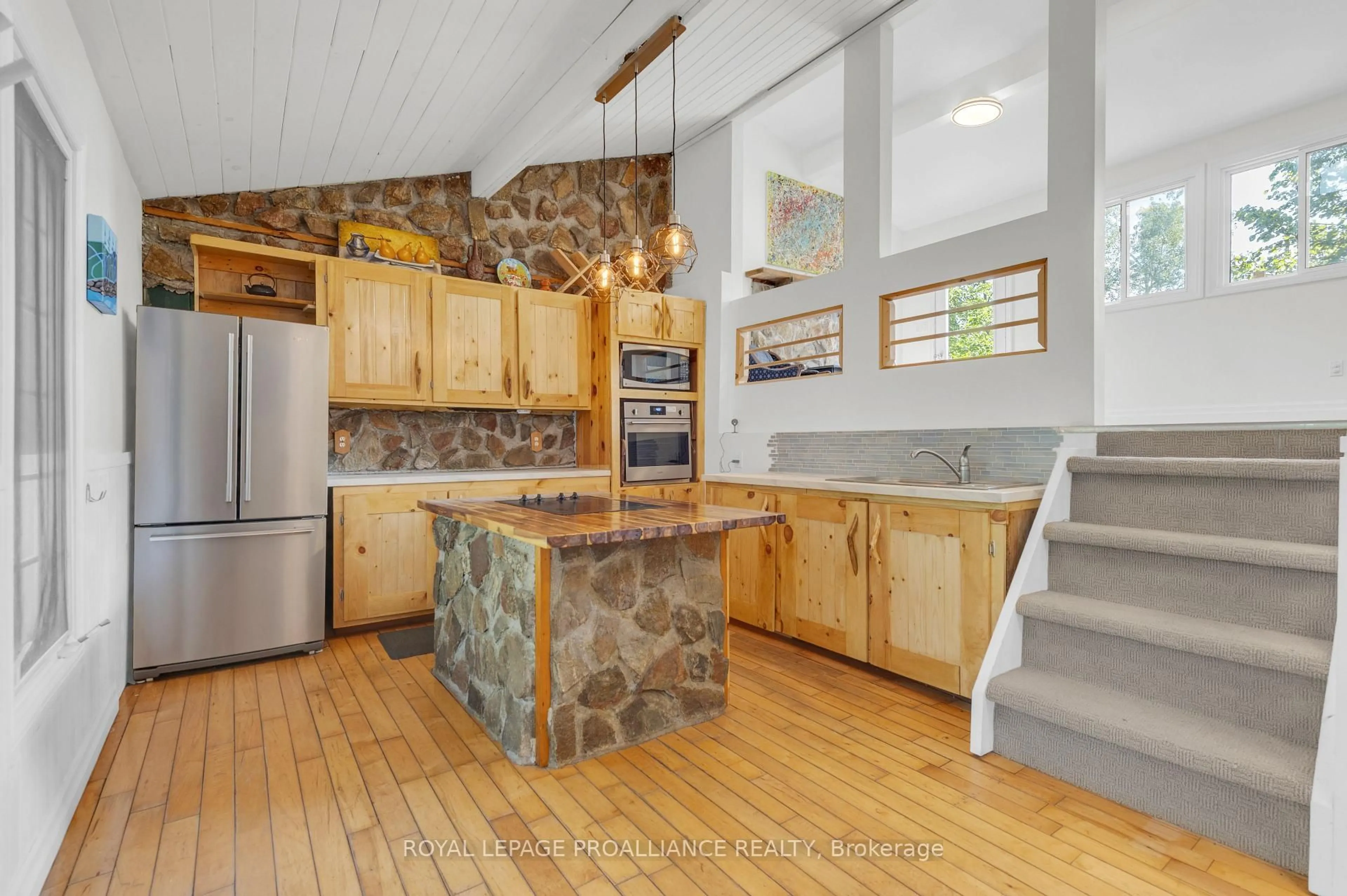 Open concept kitchen, unknown for 2704 Elm Tree Rd, Kaladar Ontario K0H 1Z0