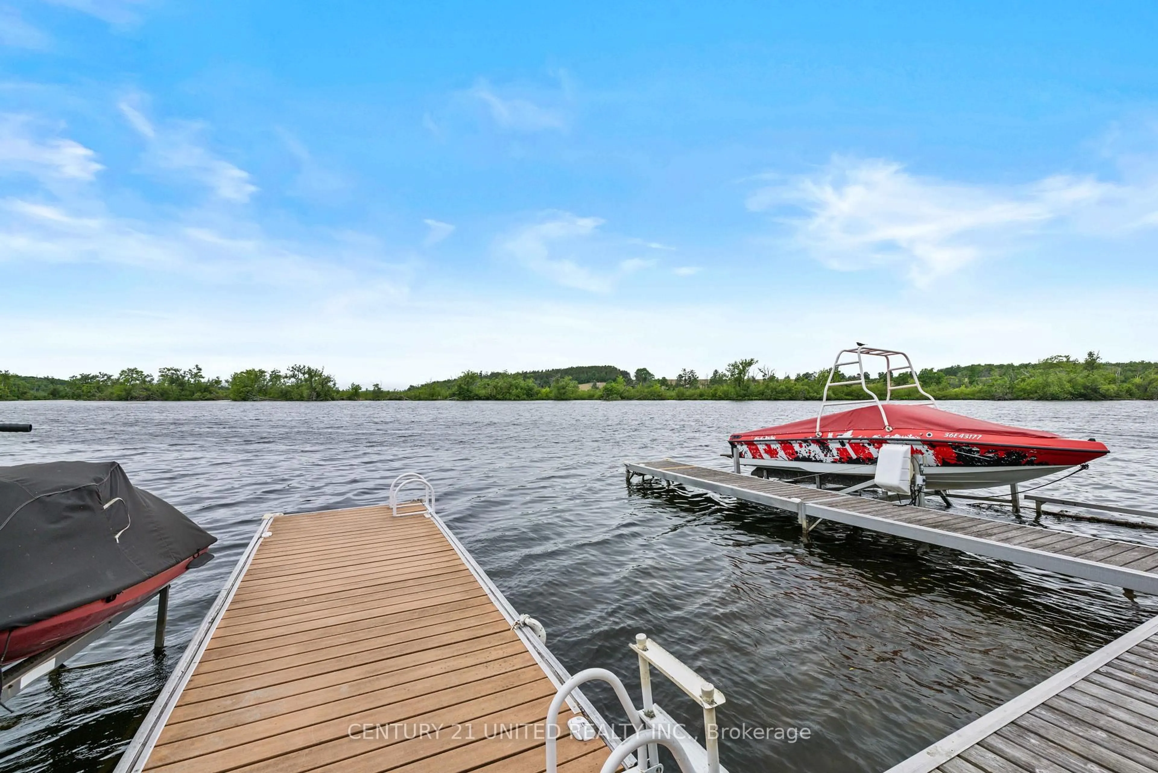 Patio, water/lake/river/ocean view for 210 Thompson Rd, Otonabee-South Monaghan Ontario K9J 6X8