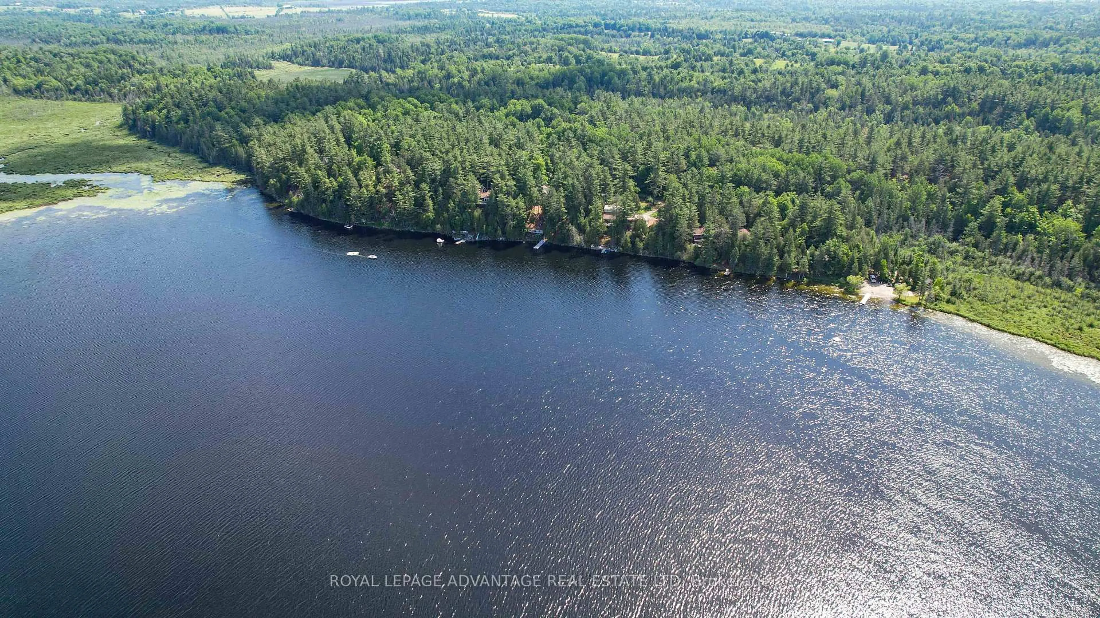 A pic from outside/outdoor area/front of a property/back of a property/a pic from drone, water/lake/river/ocean view for 349 Stewart Dr, Lanark Ontario K0G 1K0