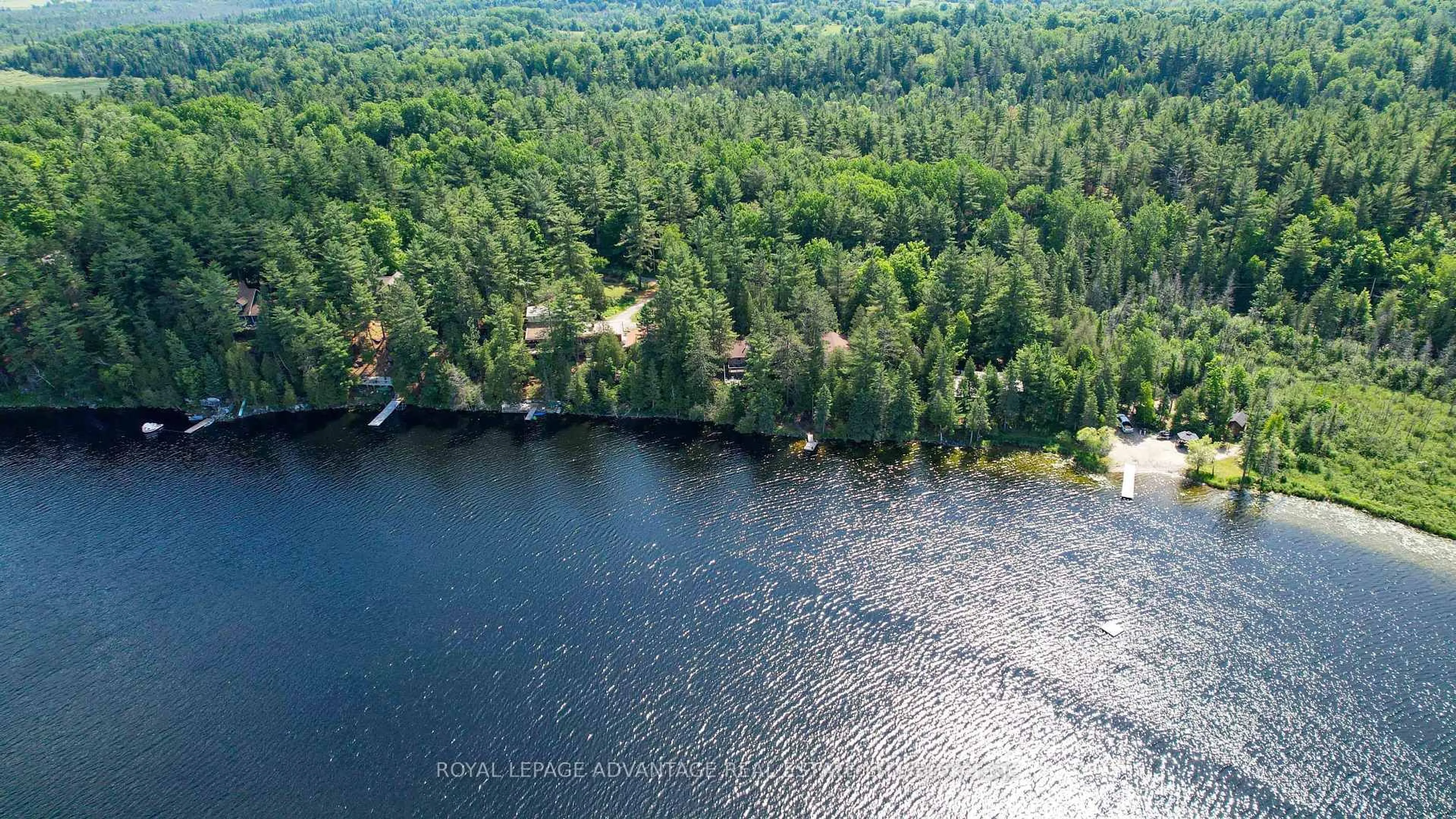 A pic from outside/outdoor area/front of a property/back of a property/a pic from drone, water/lake/river/ocean view for 349 Stewart Dr, Lanark Ontario K0G 1K0