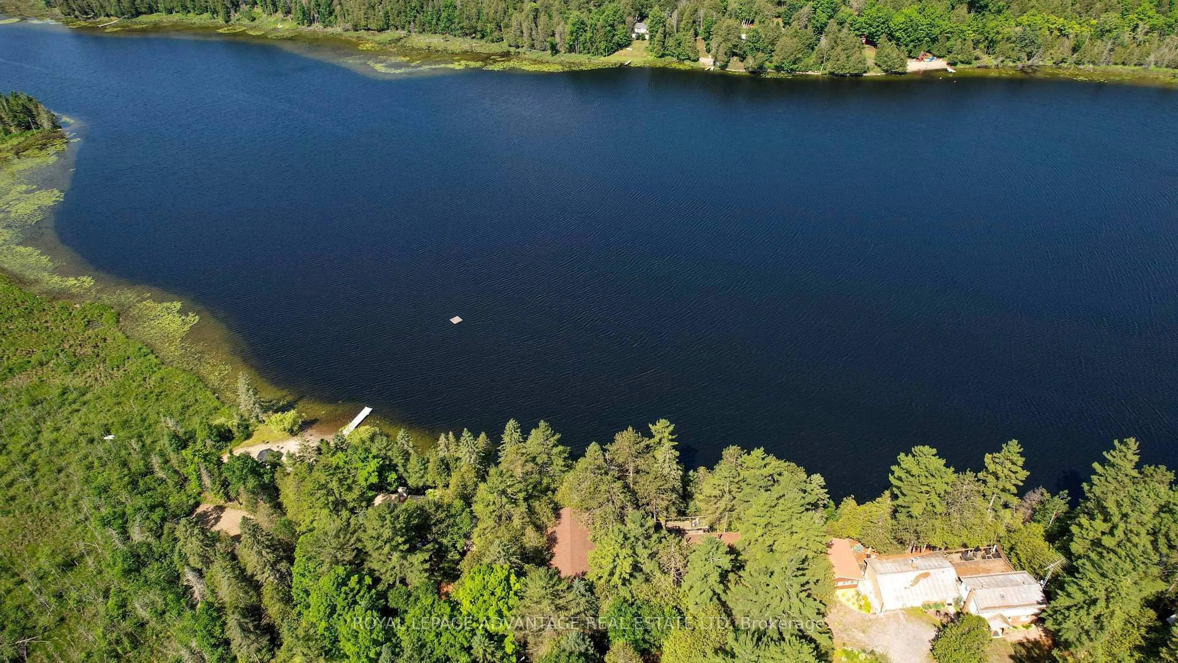 A pic from outside/outdoor area/front of a property/back of a property/a pic from drone, water/lake/river/ocean view for 349 Stewart Dr, Lanark Ontario K0G 1K0