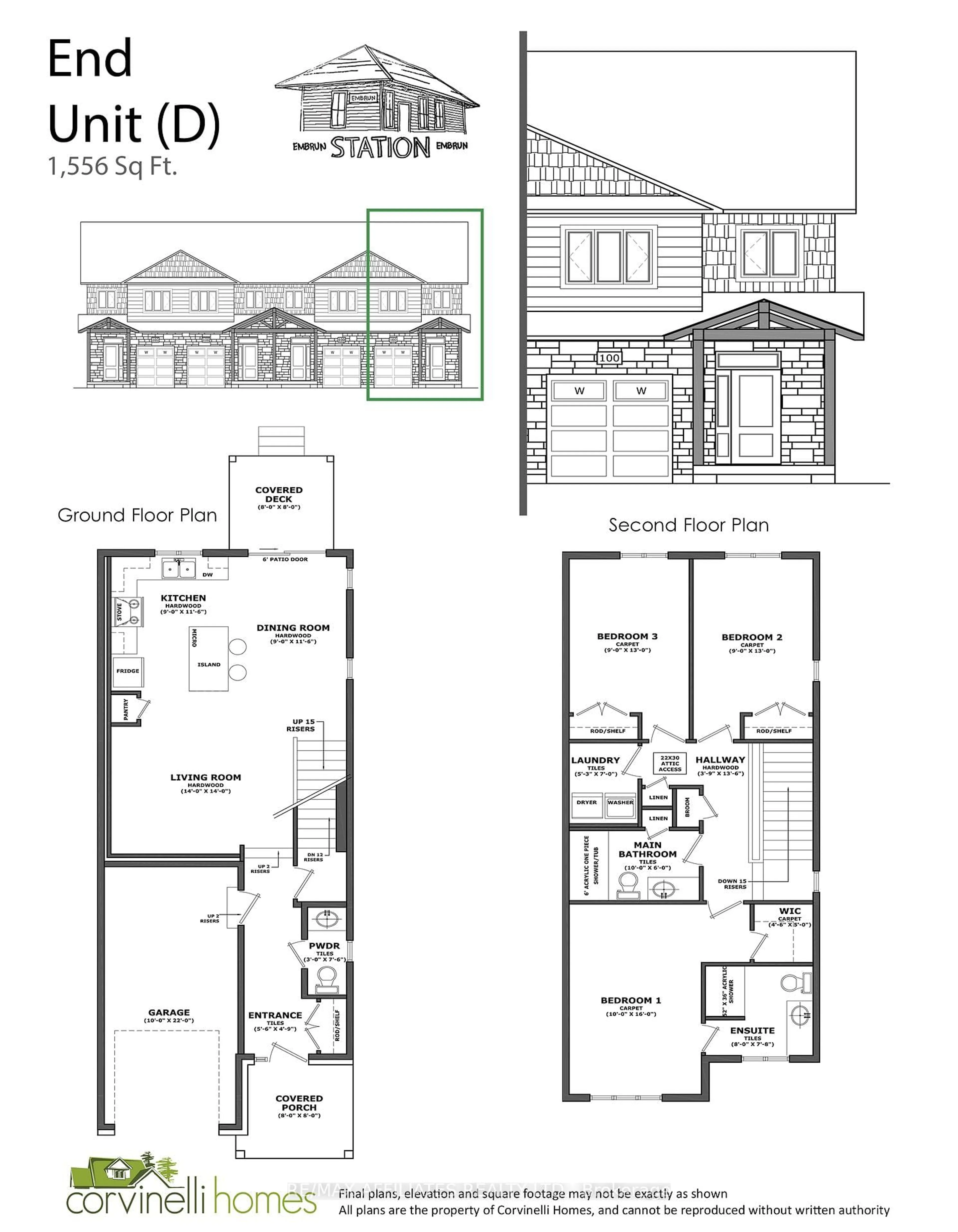 Floor plan for 359 VOYAGEUR Pl, Russell Ontario K0A 1W0