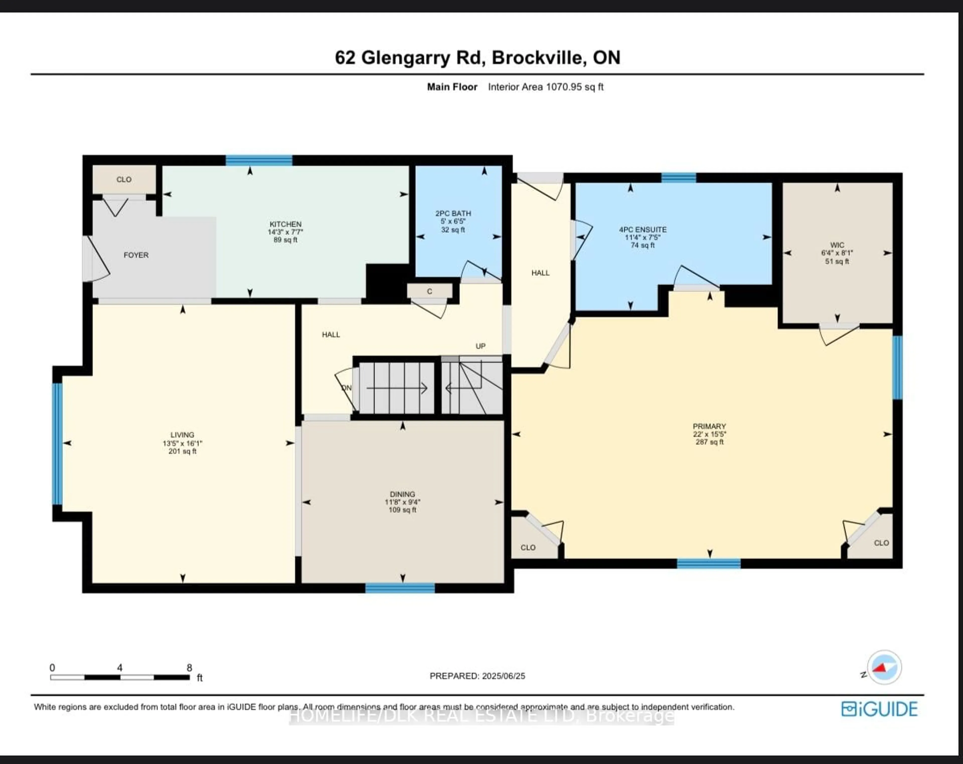 Floor plan for 62 Glengarry Rd, Brockville Ontario K6V 2N4