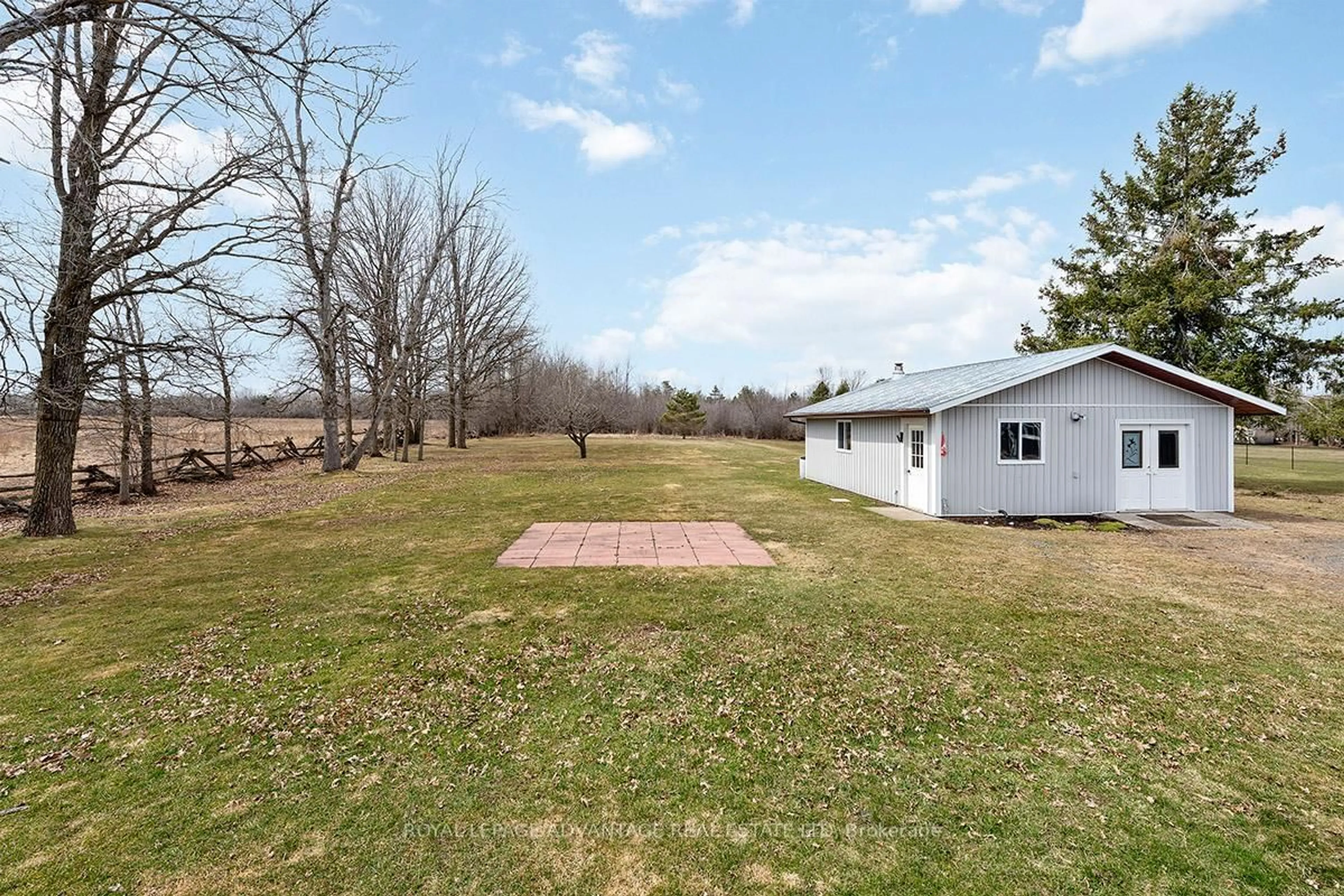 A pic from outside/outdoor area/front of a property/back of a property/a pic from drone, water/lake/river/ocean view for 2925 Rideau Ferry Rd, Perth Ontario K7H 3C7