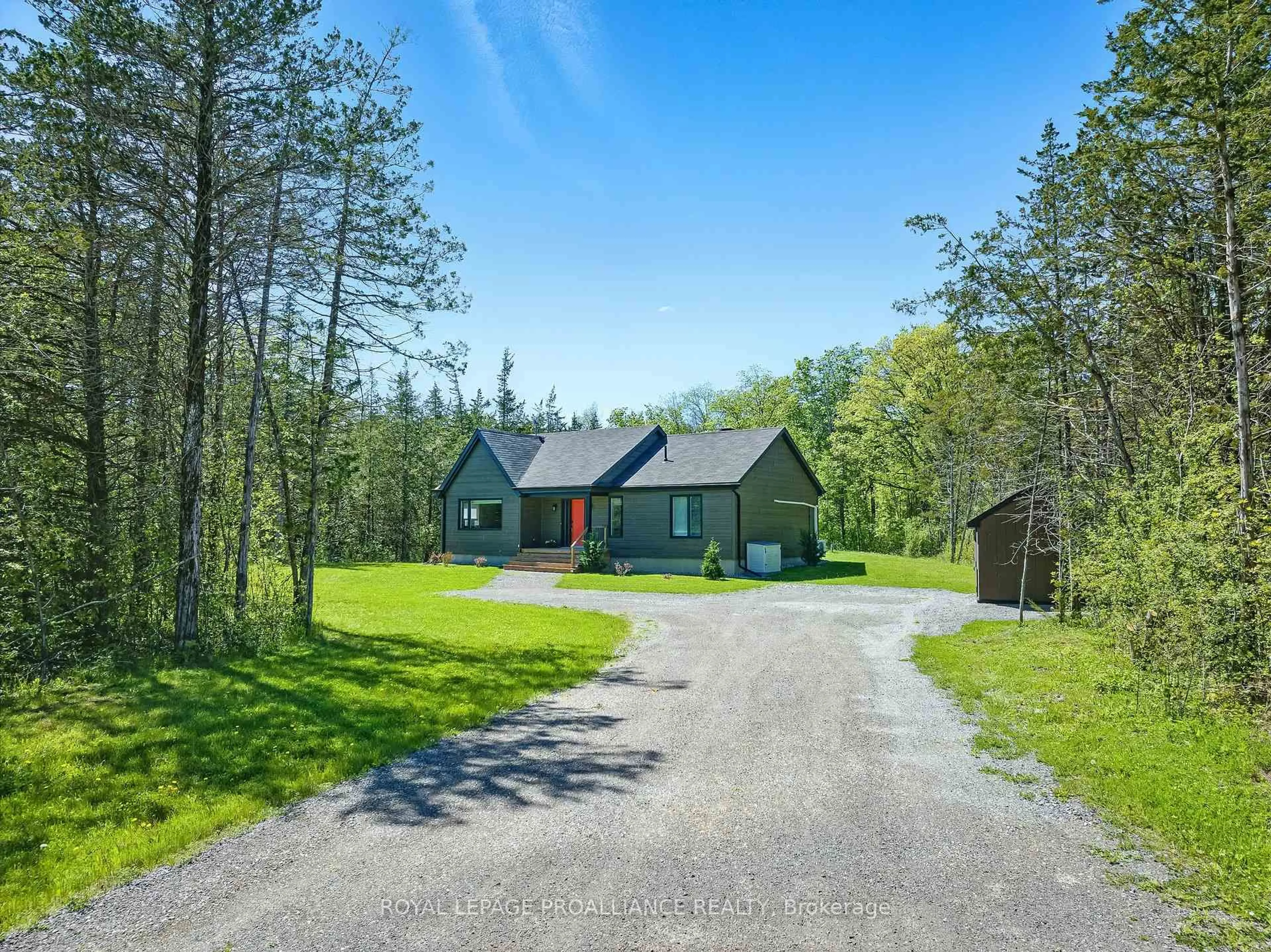 A pic from outside/outdoor area/front of a property/back of a property/a pic from drone, unknown for 228 Meyers Island Rd, Trent Hills Ontario K0L 1L0