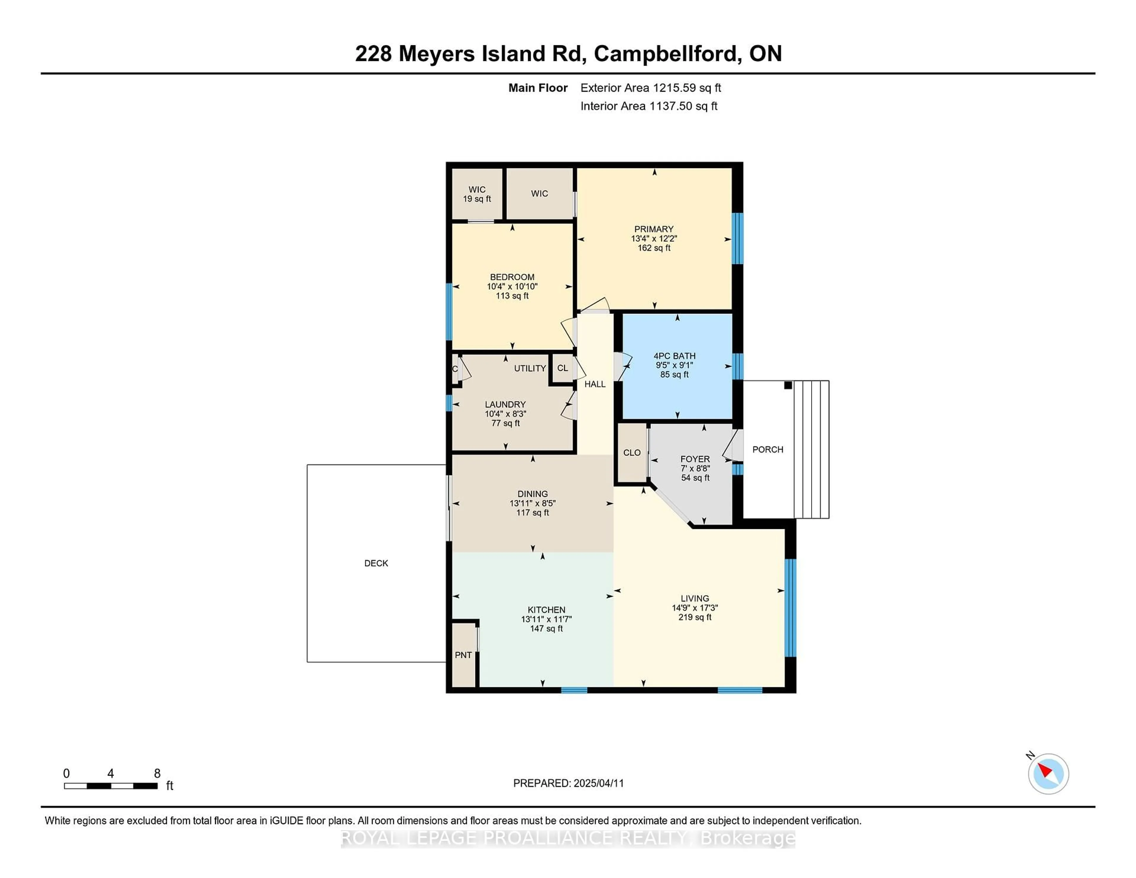 Floor plan for 228 Meyers Island Rd, Trent Hills Ontario K0L 1L0