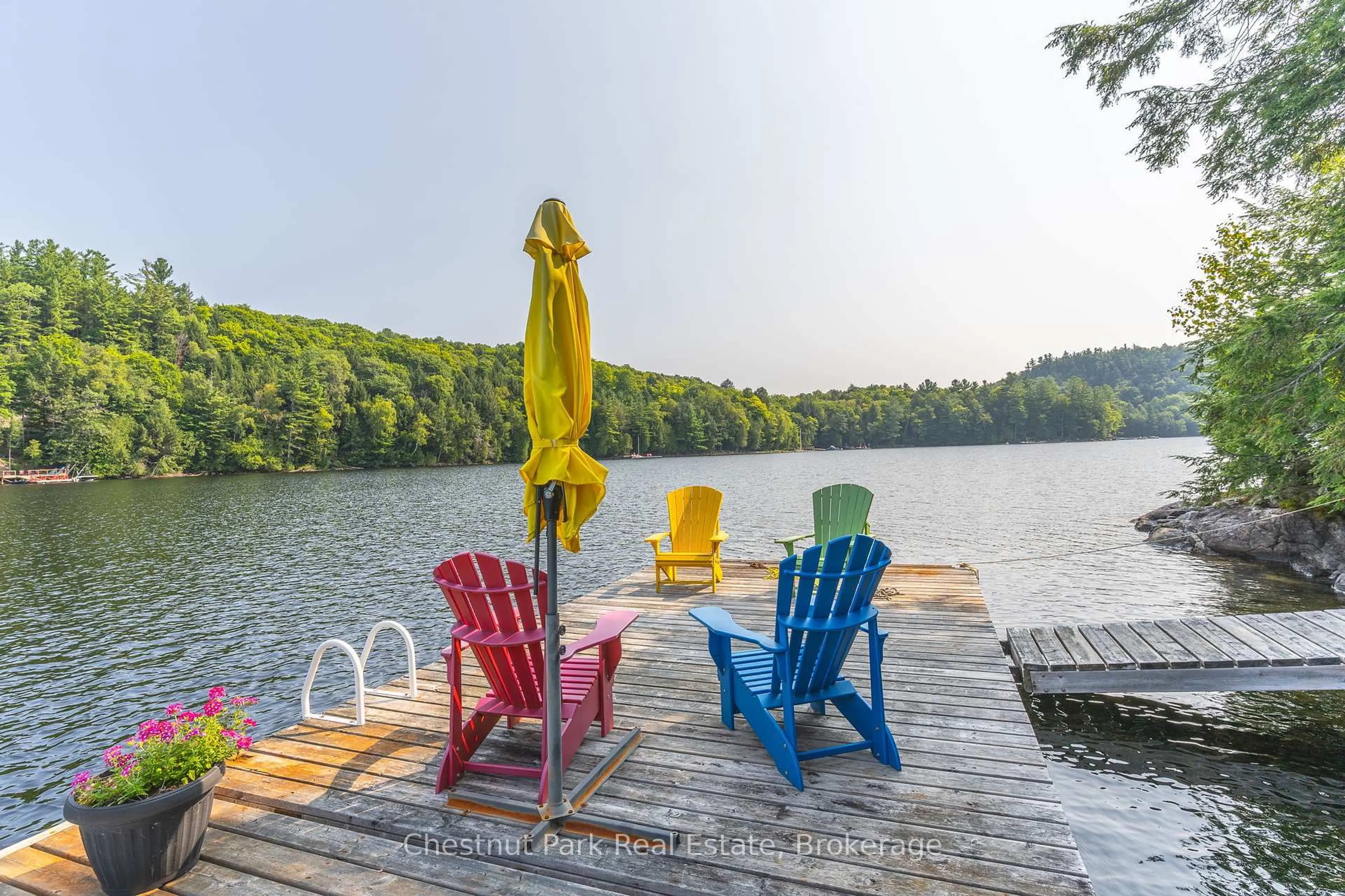 Patio, water/lake/river/ocean view for 1003 Arnott Lane, Dysart et al Ontario K0M 1S0