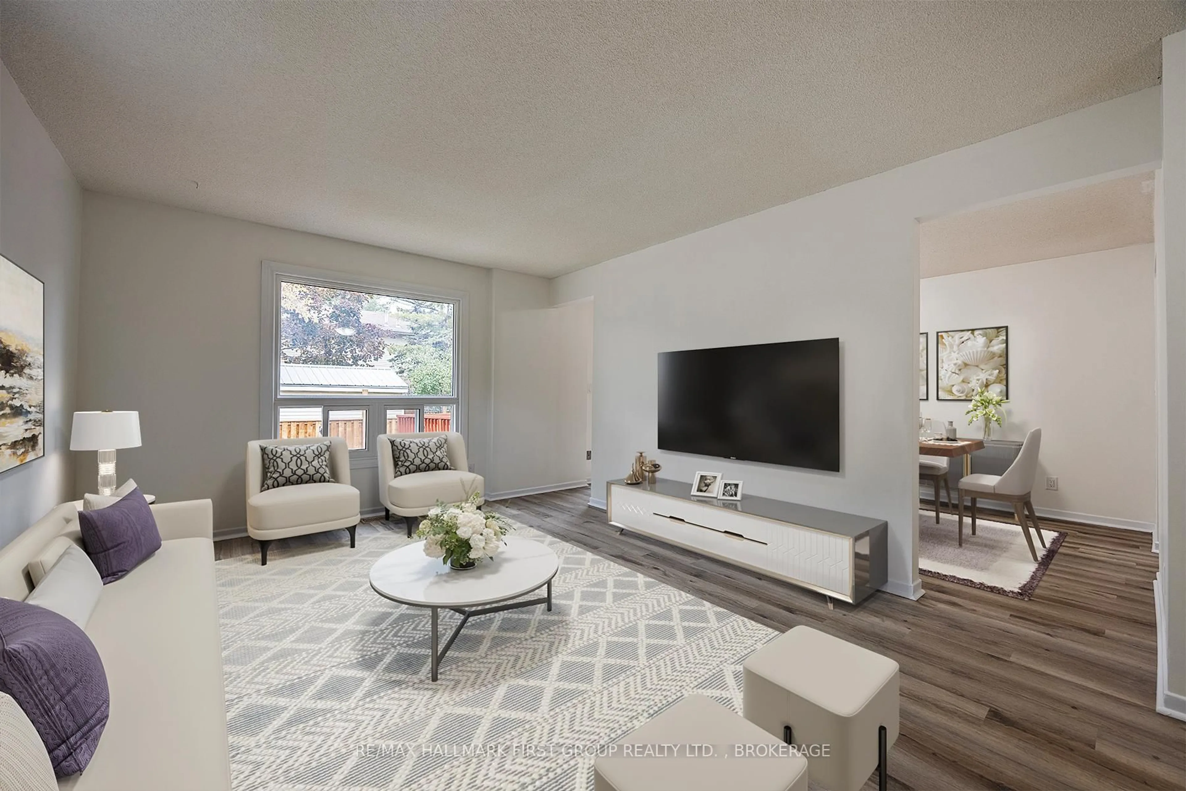 Living room with furniture, unknown for 201 Creighton Dr, Bissett Creek Ontario K0H 2H0