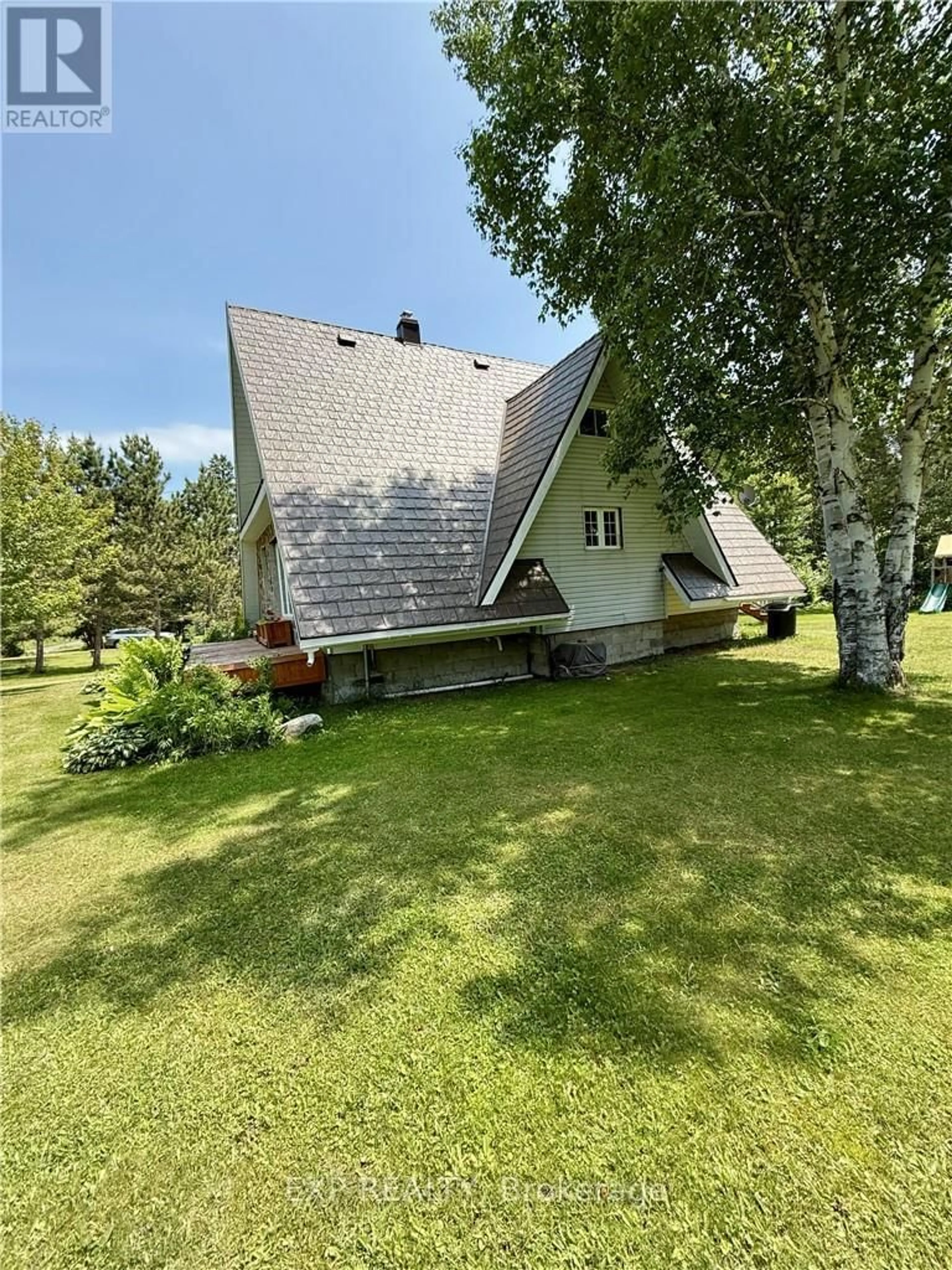 A pic from outside/outdoor area/front of a property/back of a property/a pic from drone, unknown for 129 Beauparlant Rd, St. Charles Ontario P0M 2W0