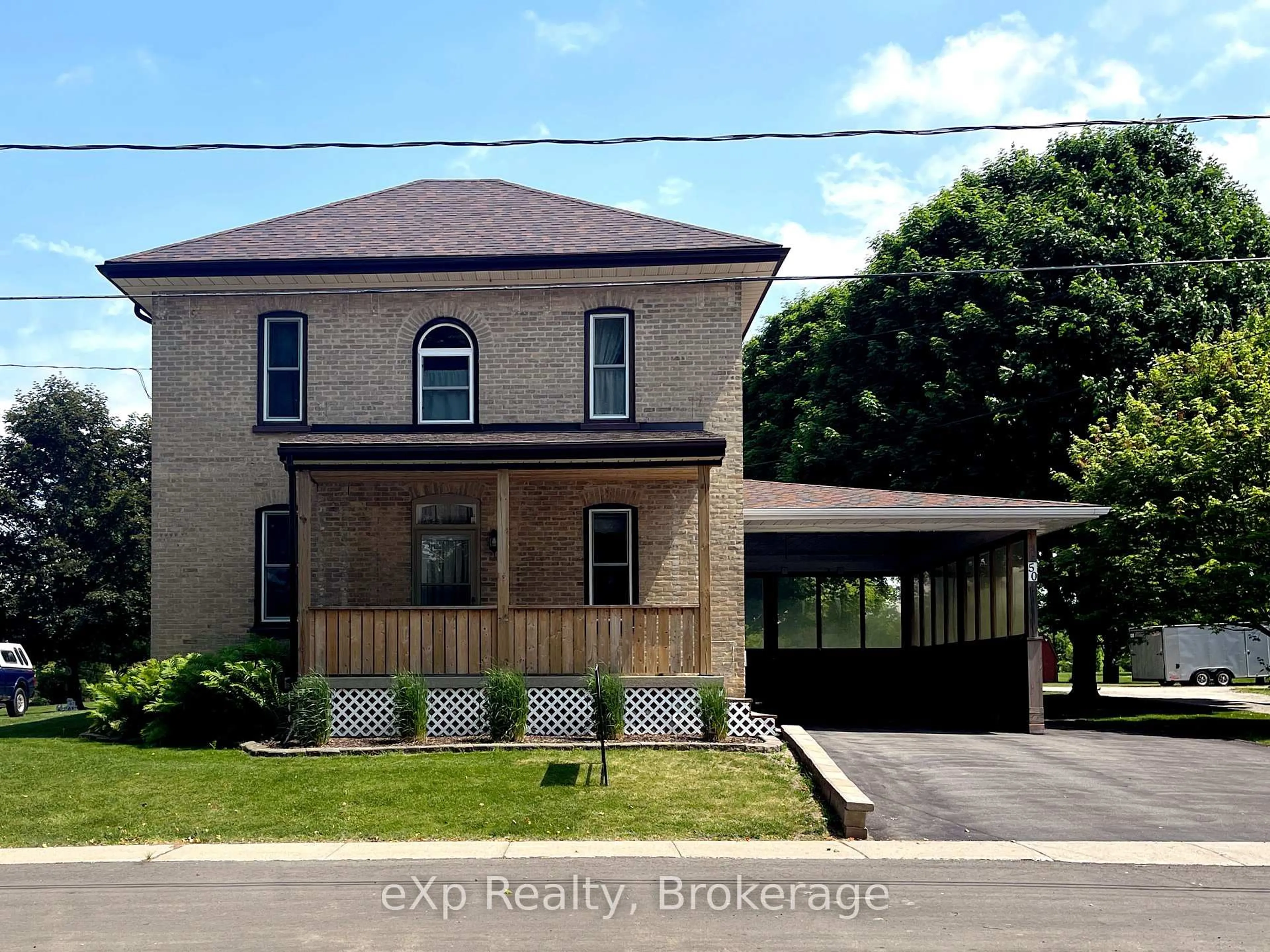 Home with brick exterior material, building for 50 Absalom St, South Bruce Ontario N0G 2J0