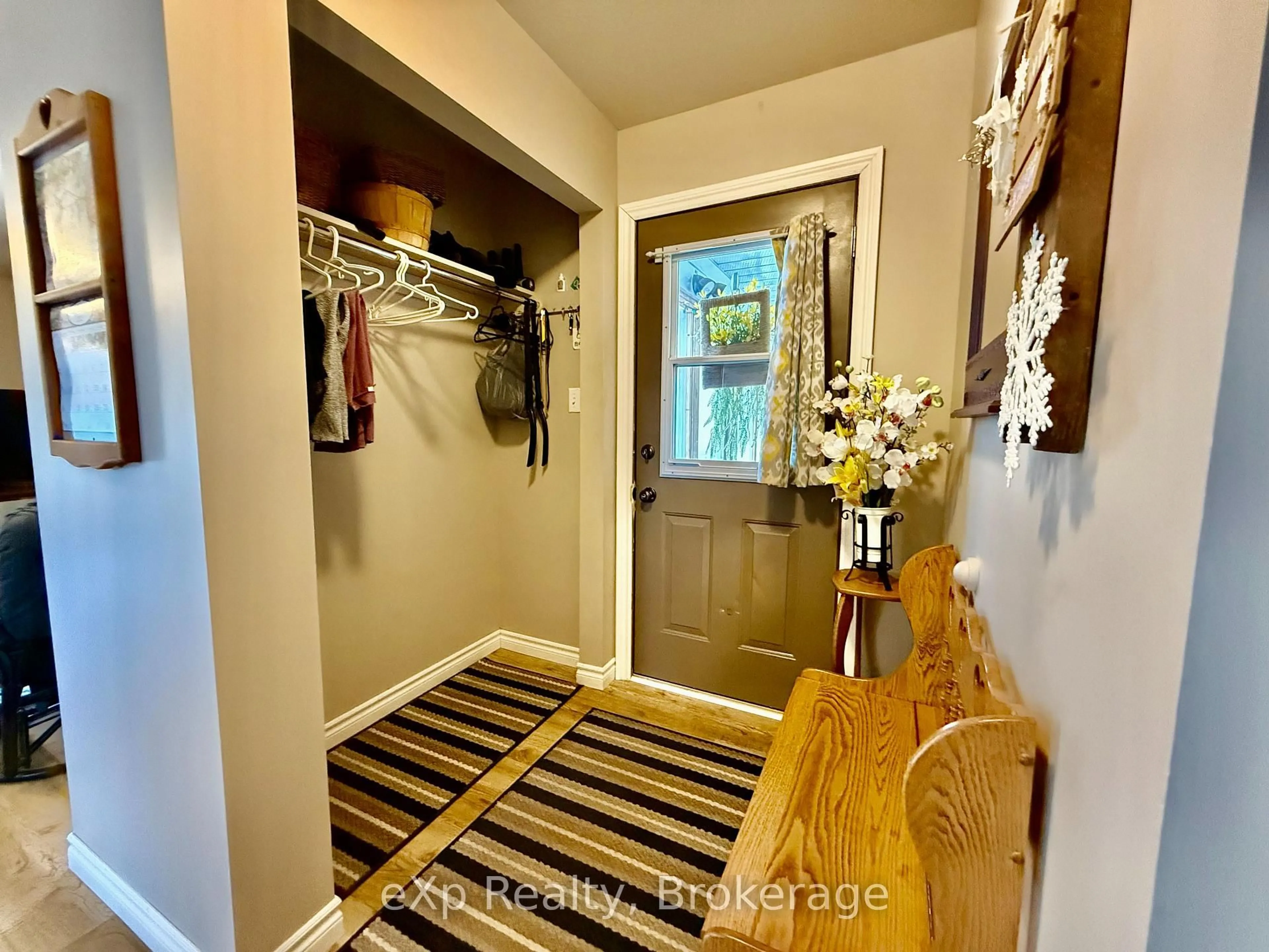 Indoor entryway for 50 Absalom St, South Bruce Ontario N0G 2J0