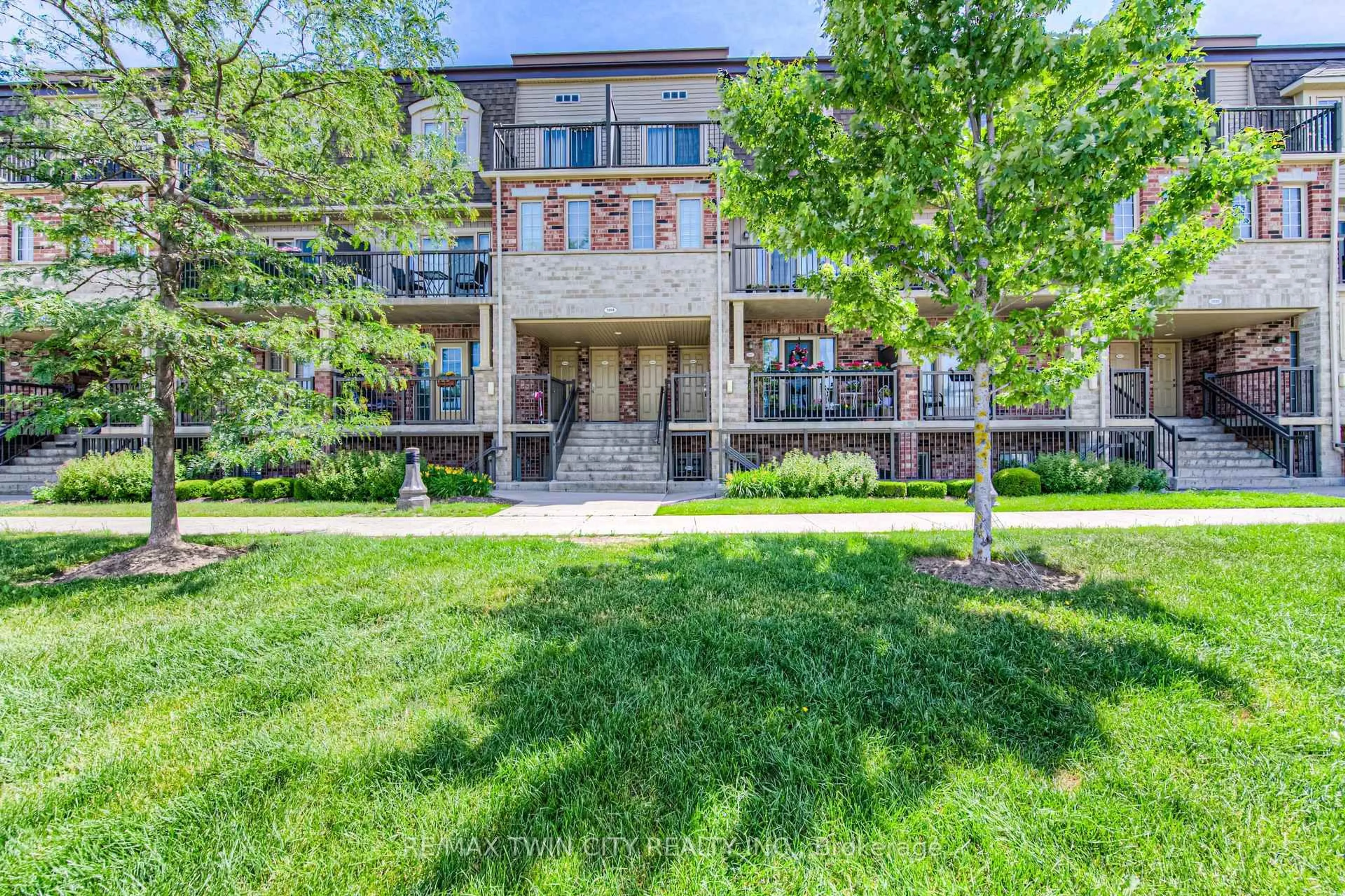 Home with brick exterior material, street for 1694 Fischer Hallman Rd #H, Kitchener Ontario N2R 0J1