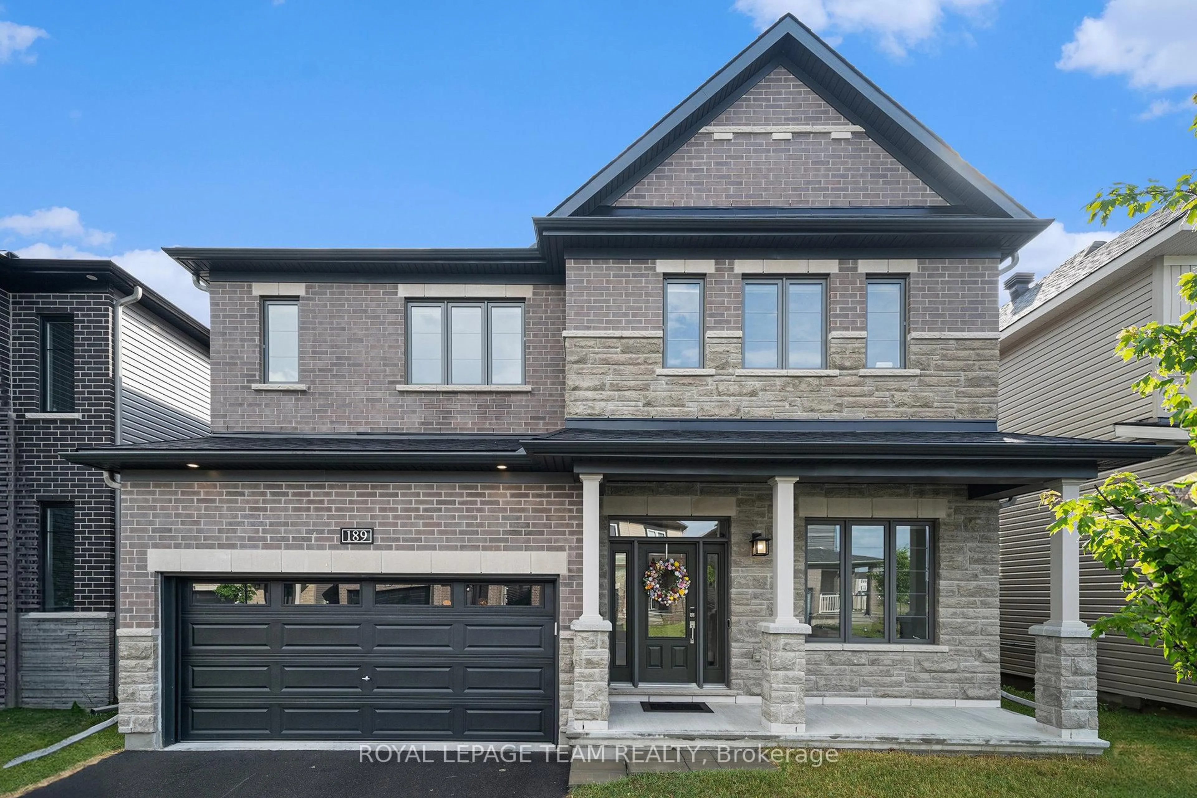 Home with brick exterior material, street for 189 Lynn Coulter St, Ottawa Ontario K2J 7B9