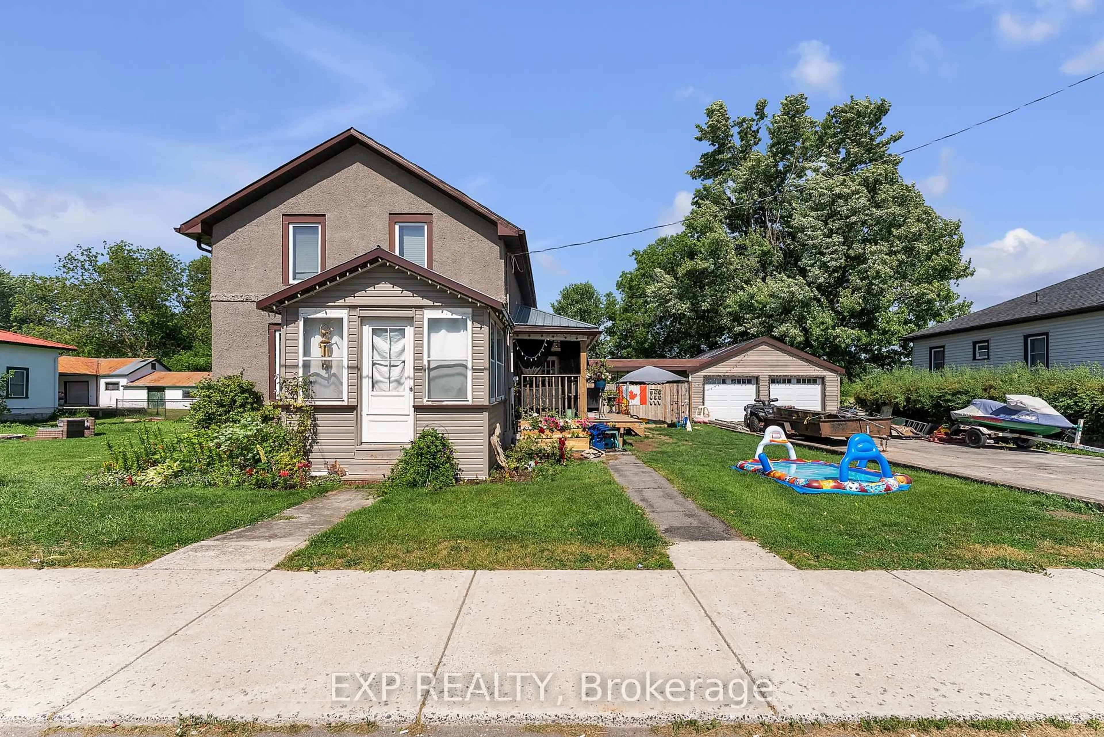 A pic from outside/outdoor area/front of a property/back of a property/a pic from drone, street for 113 Pleasant Dr, Greater Napanee Ontario K0K 2Z0