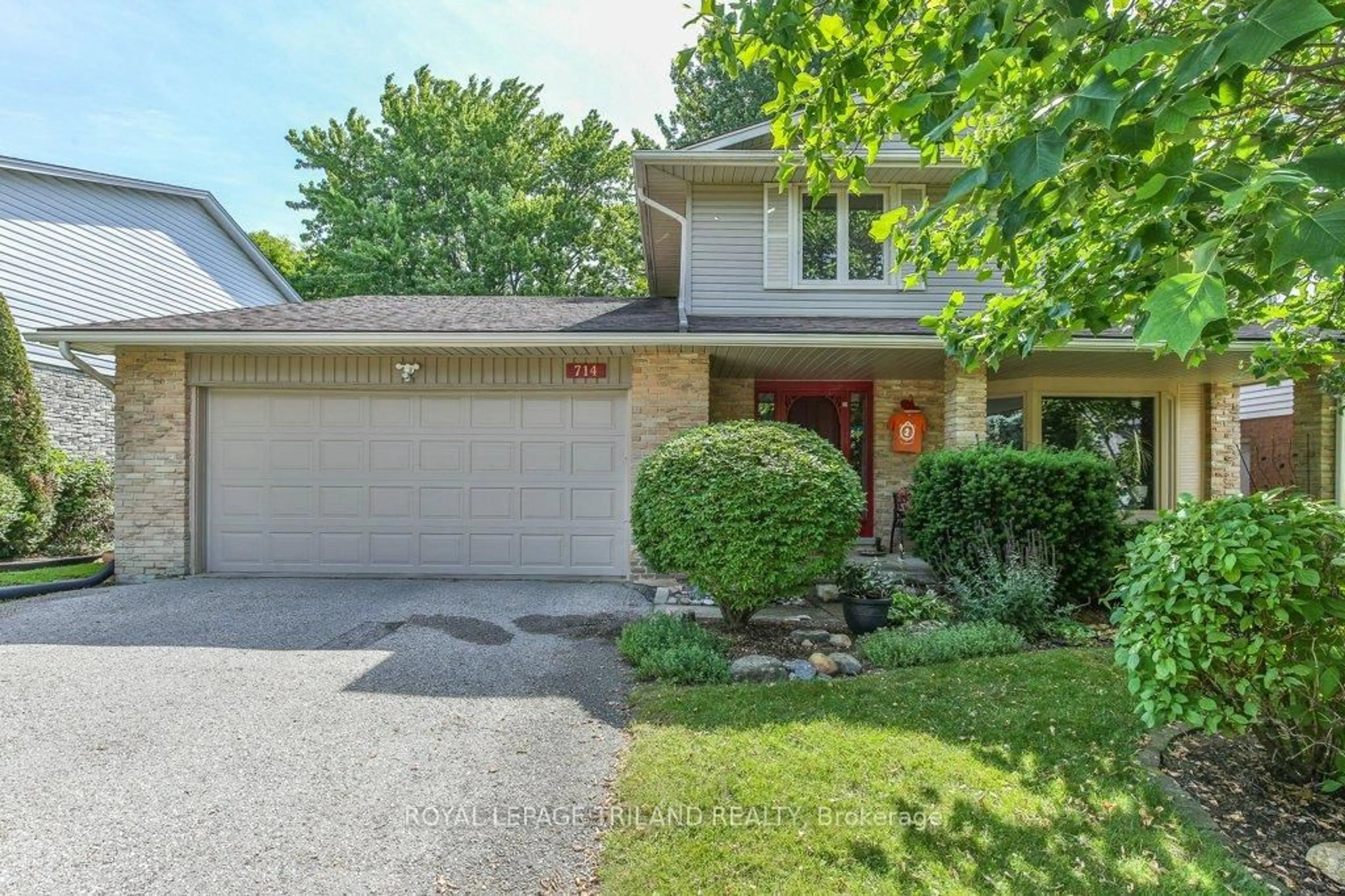 Home with brick exterior material, street for 714 CRANBROOK Rd, London South Ontario N6K 1W9