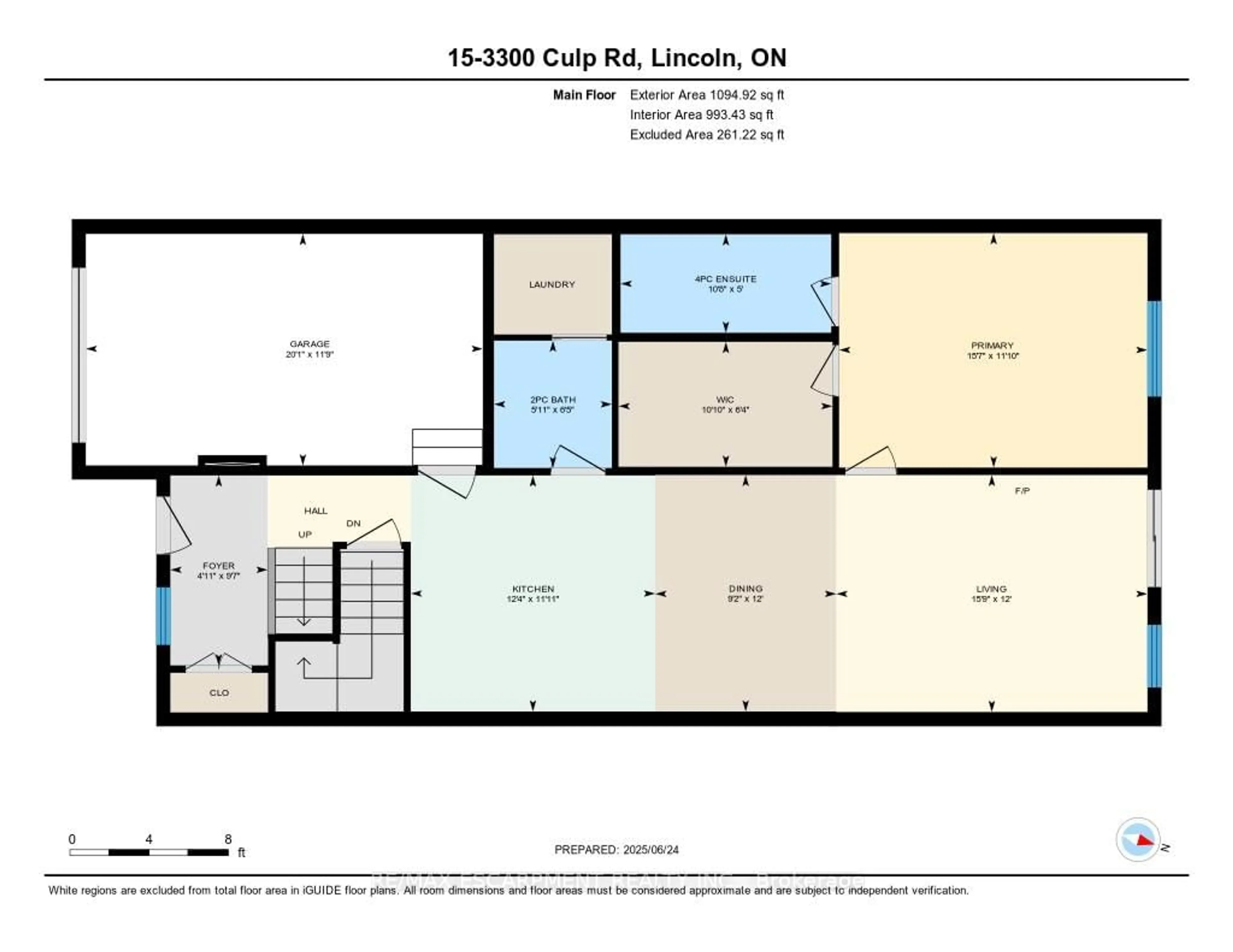 Floor plan for 3300 Culp Rd #15, Lincoln Ontario L0R 2E0