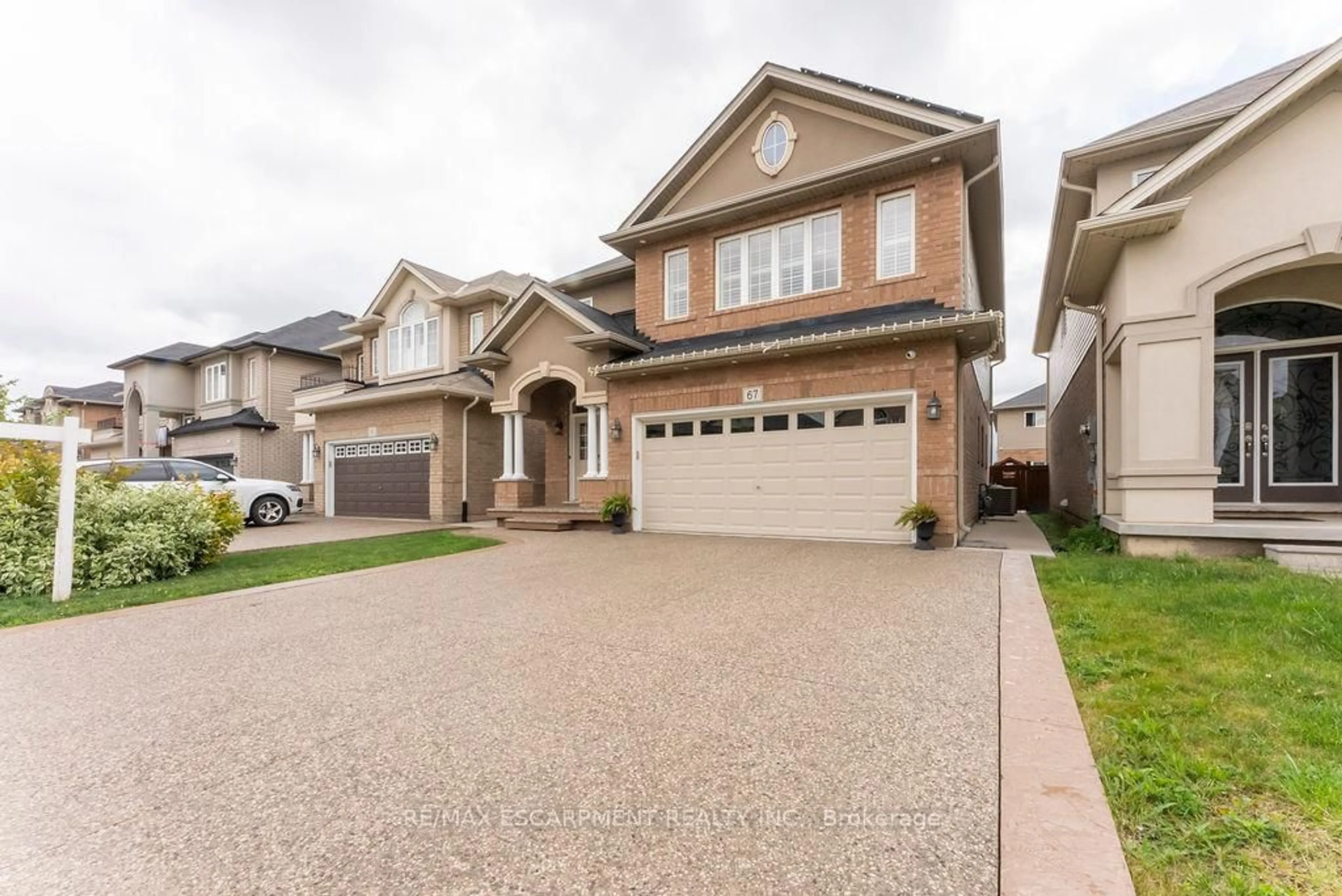Home with brick exterior material, street for 67 Bellroyal Cres, Hamilton Ontario L8J 0E7