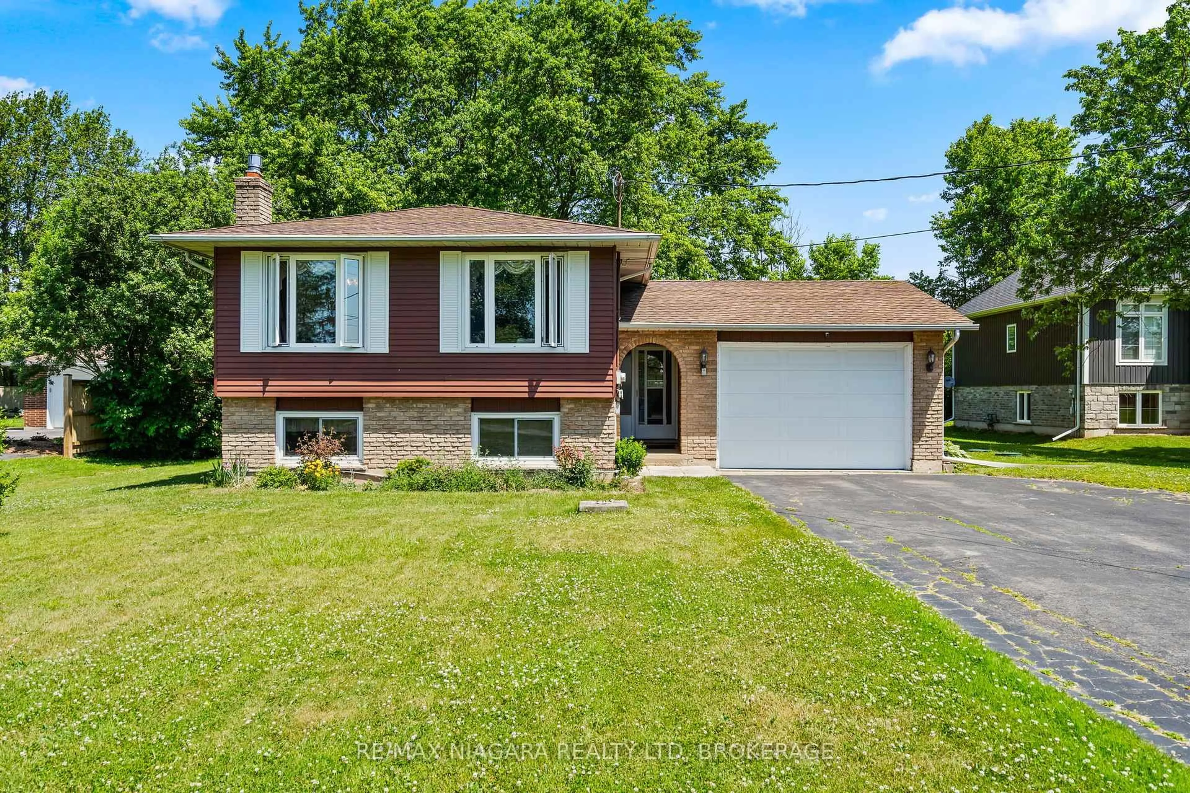 Home with brick exterior material, street for 10960 Lakeshore Rd, Wainfleet Ontario L3K 5V4