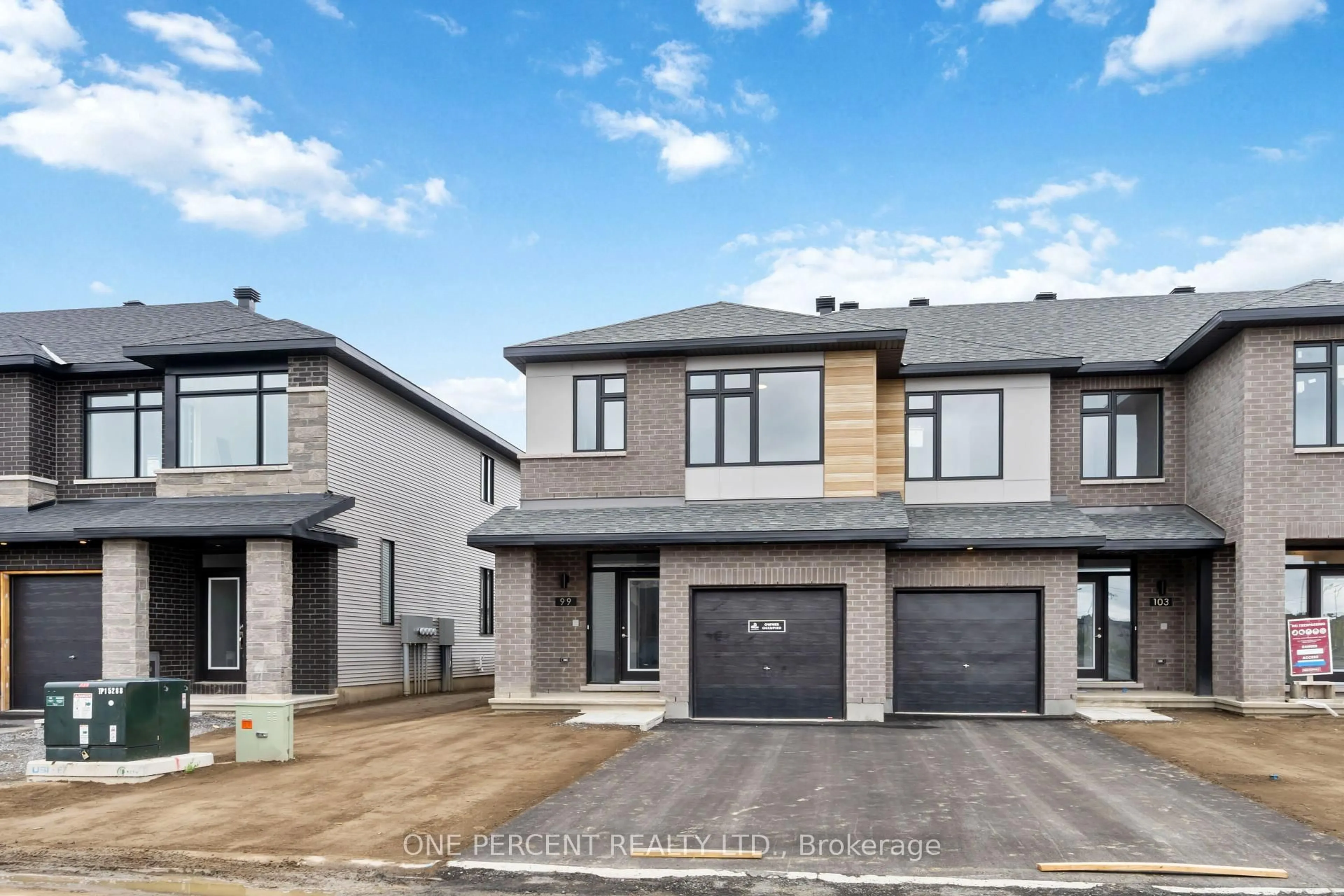 Home with brick exterior material, street for 99 Rappel Circ, Orleans Ontario K1W 0W3