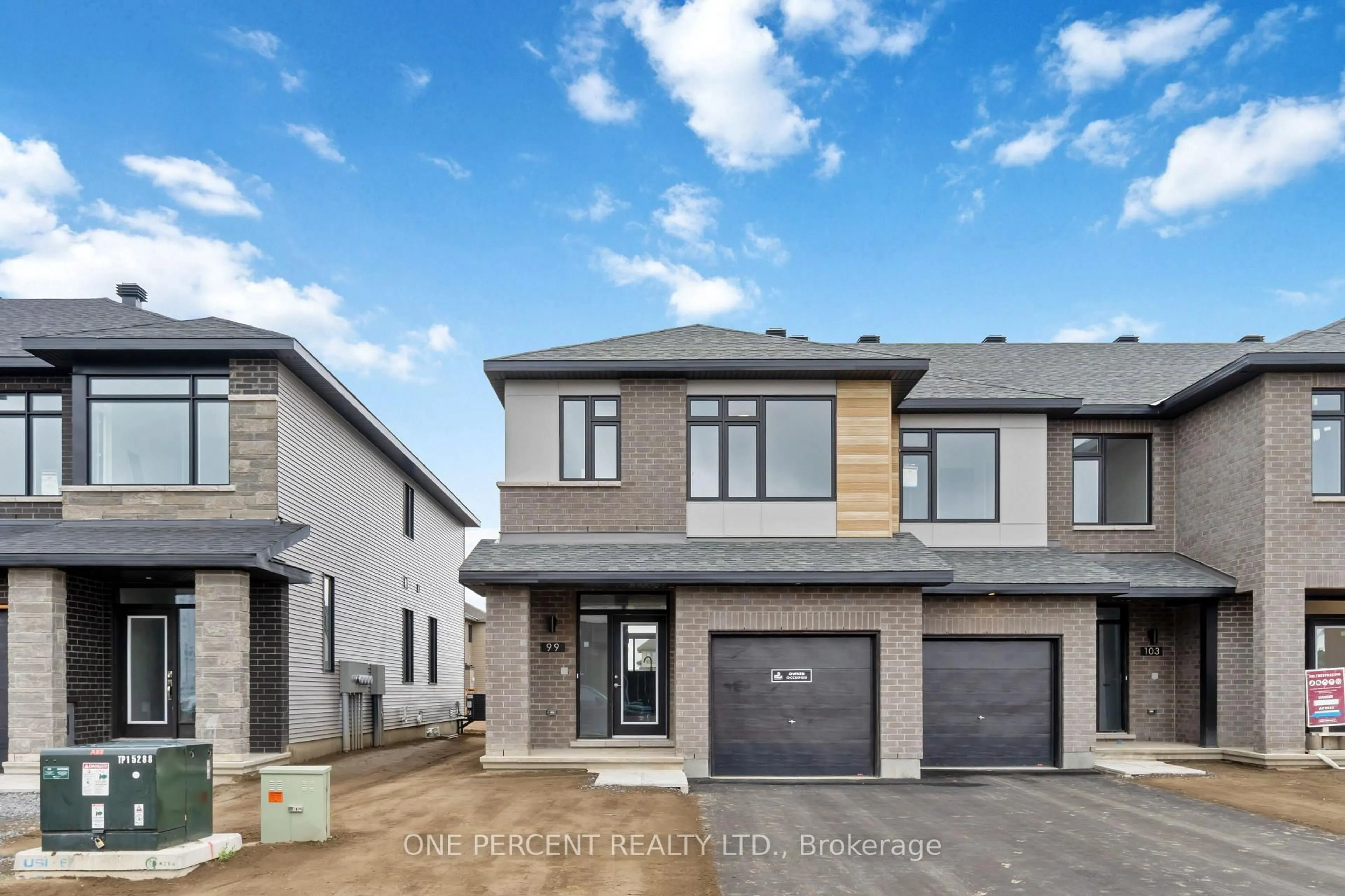 Home with brick exterior material, street for 99 Rappel Circ, Orleans Ontario K1W 0W3