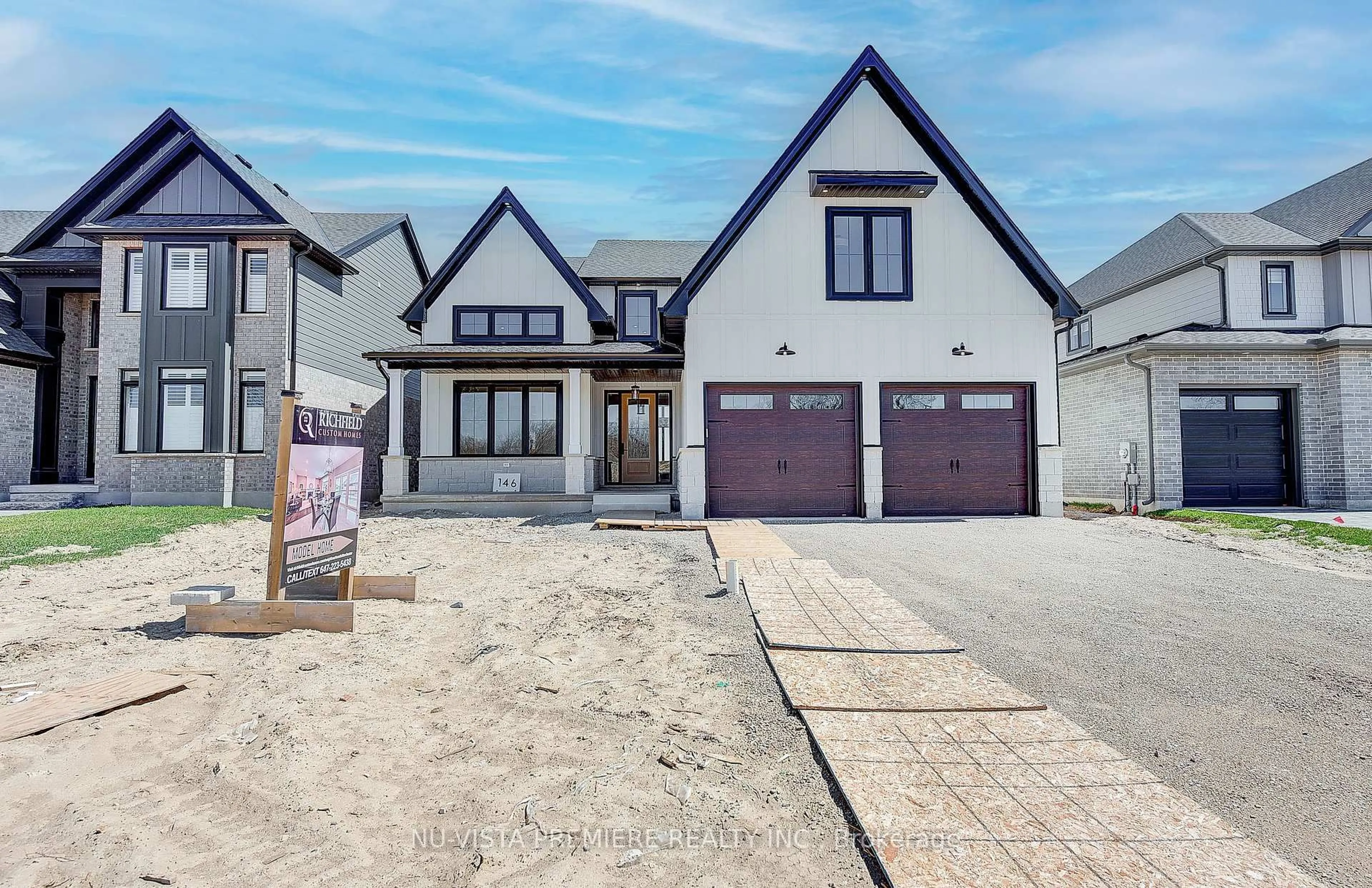 Home with brick exterior material, street for Lot 14 Harvest Lane, Thames Centre Ontario N0L 1G2