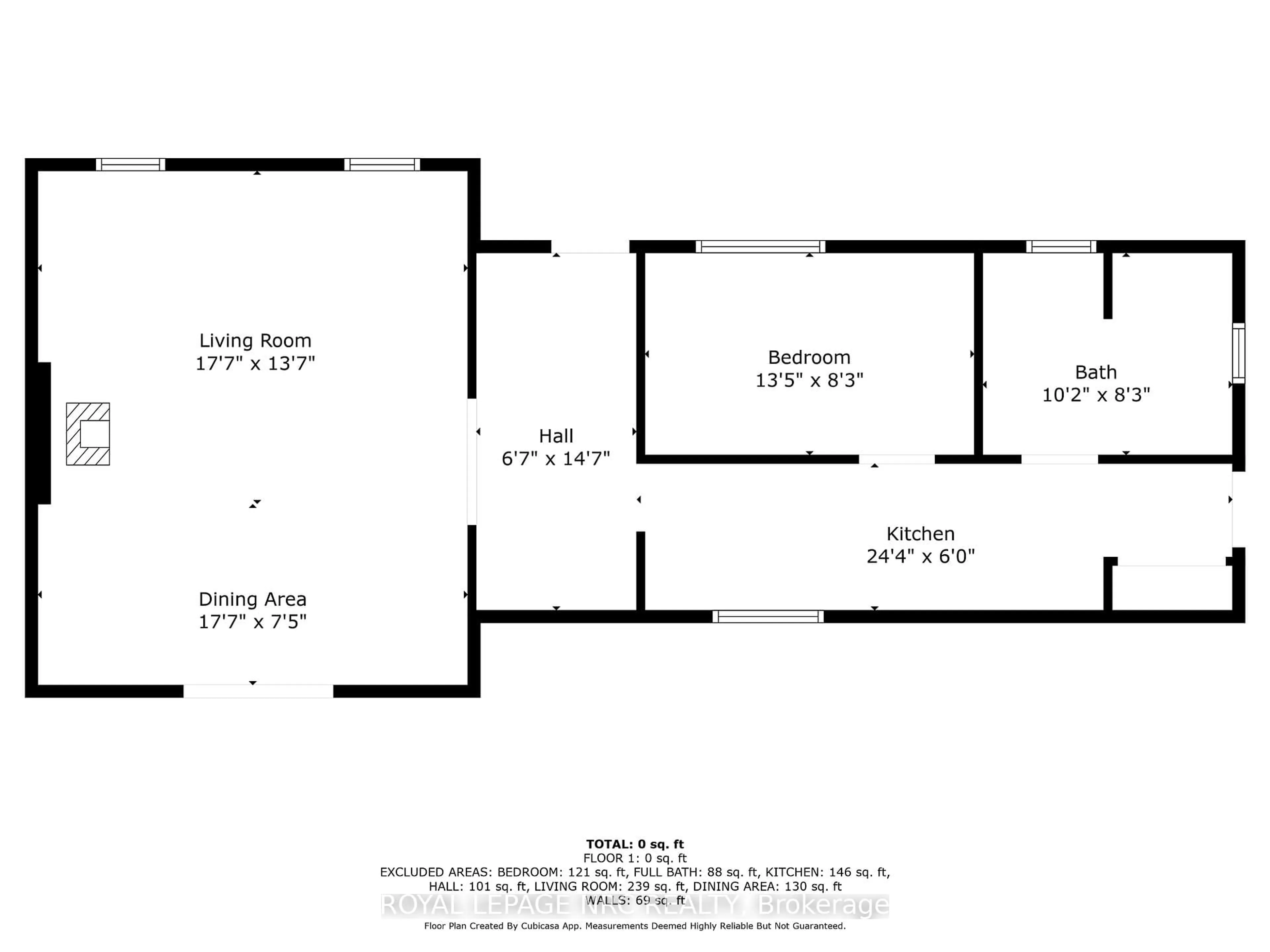 Floor plan for 4149 Welland St, Niagara Falls Ontario L2G 6J9