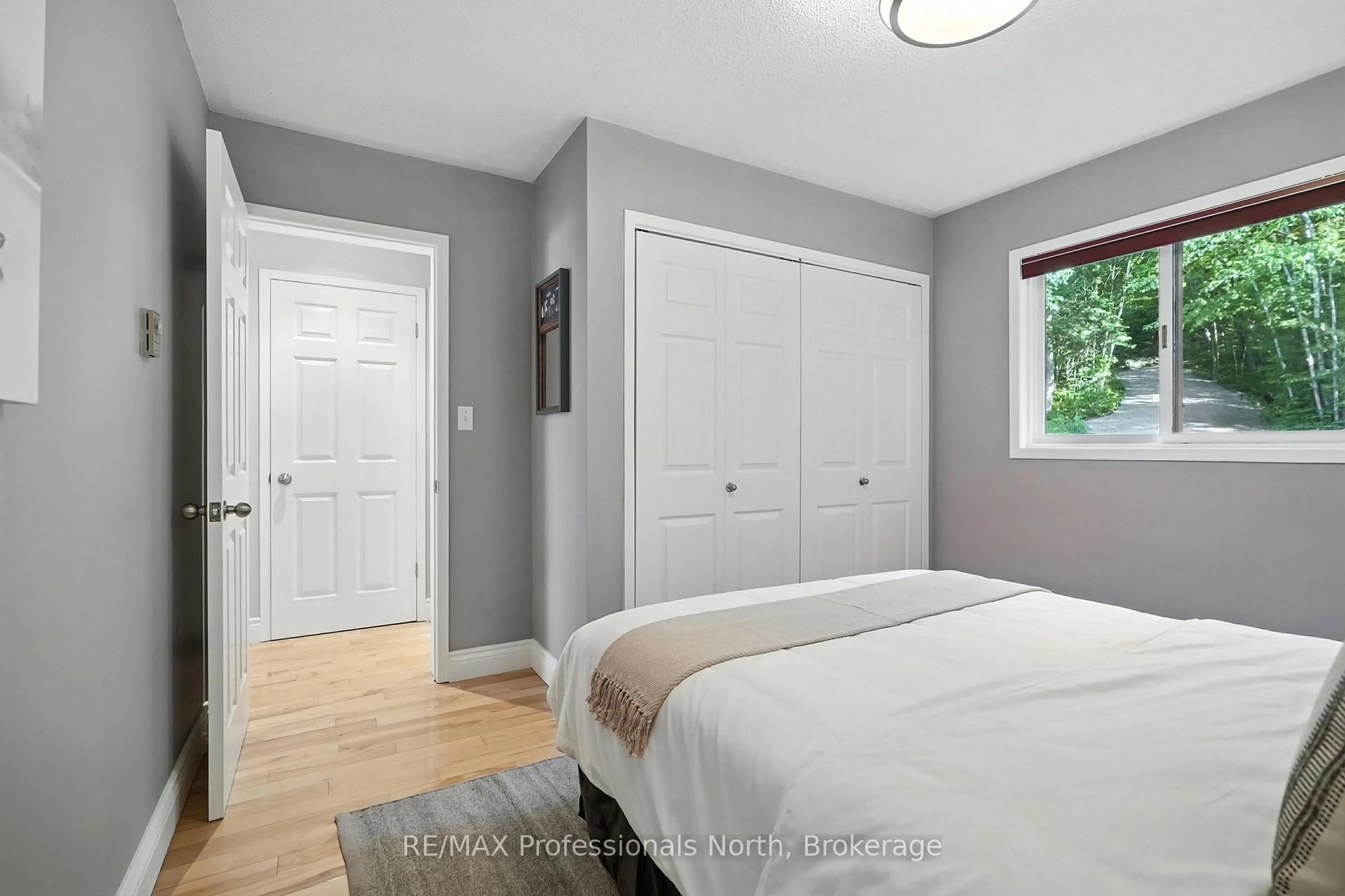 Bedroom with bed, unknown for 1055 Boxstove Point Tr, Dysart et al Ontario K0M 1S0