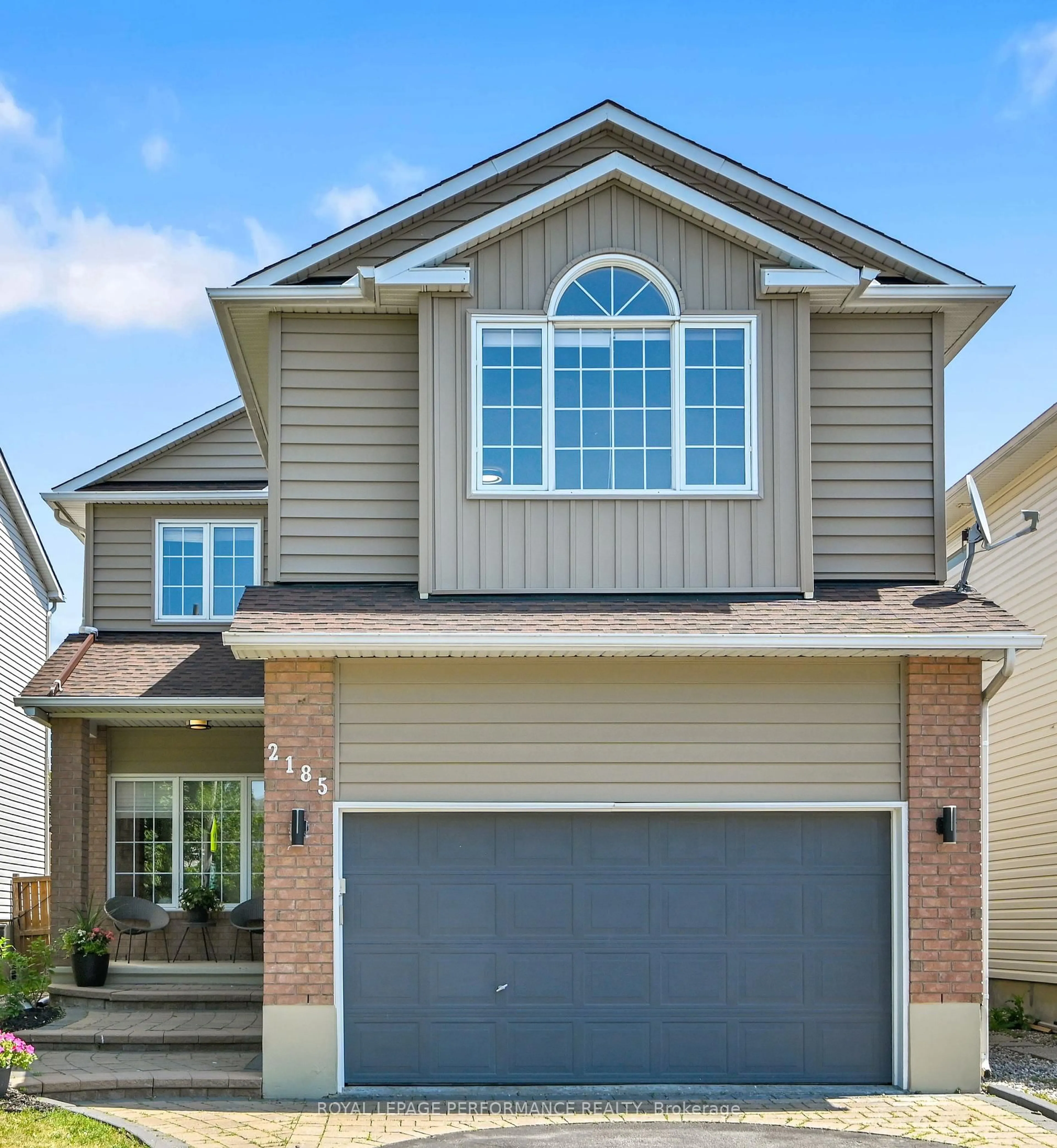 Home with vinyl exterior material, street for 2185 Nantes St, Ottawa Ontario K4A 4E5