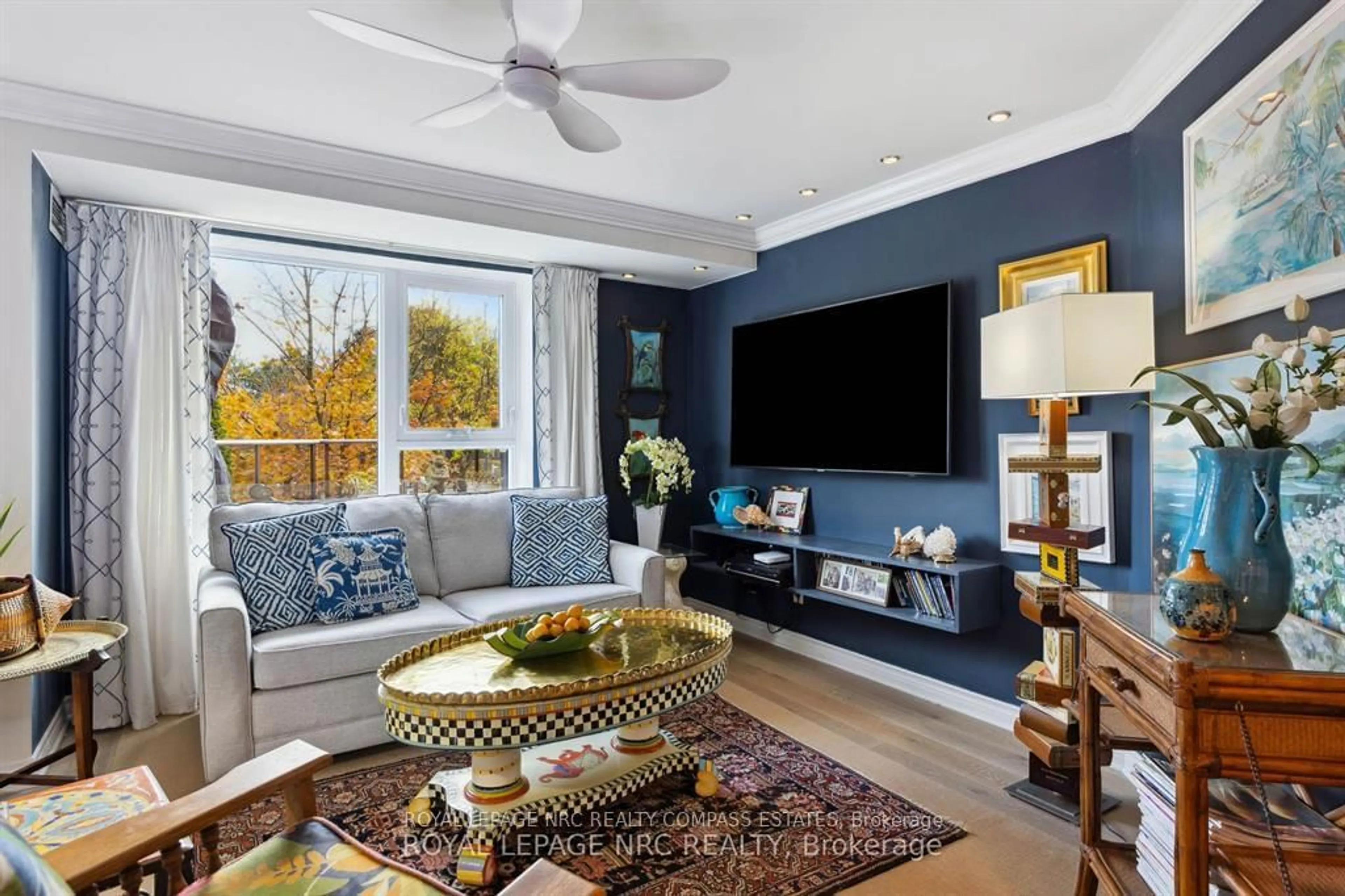 Living room with furniture, unknown for 701 Geneva St #2203, St. Catharines Ontario L2N 7H9