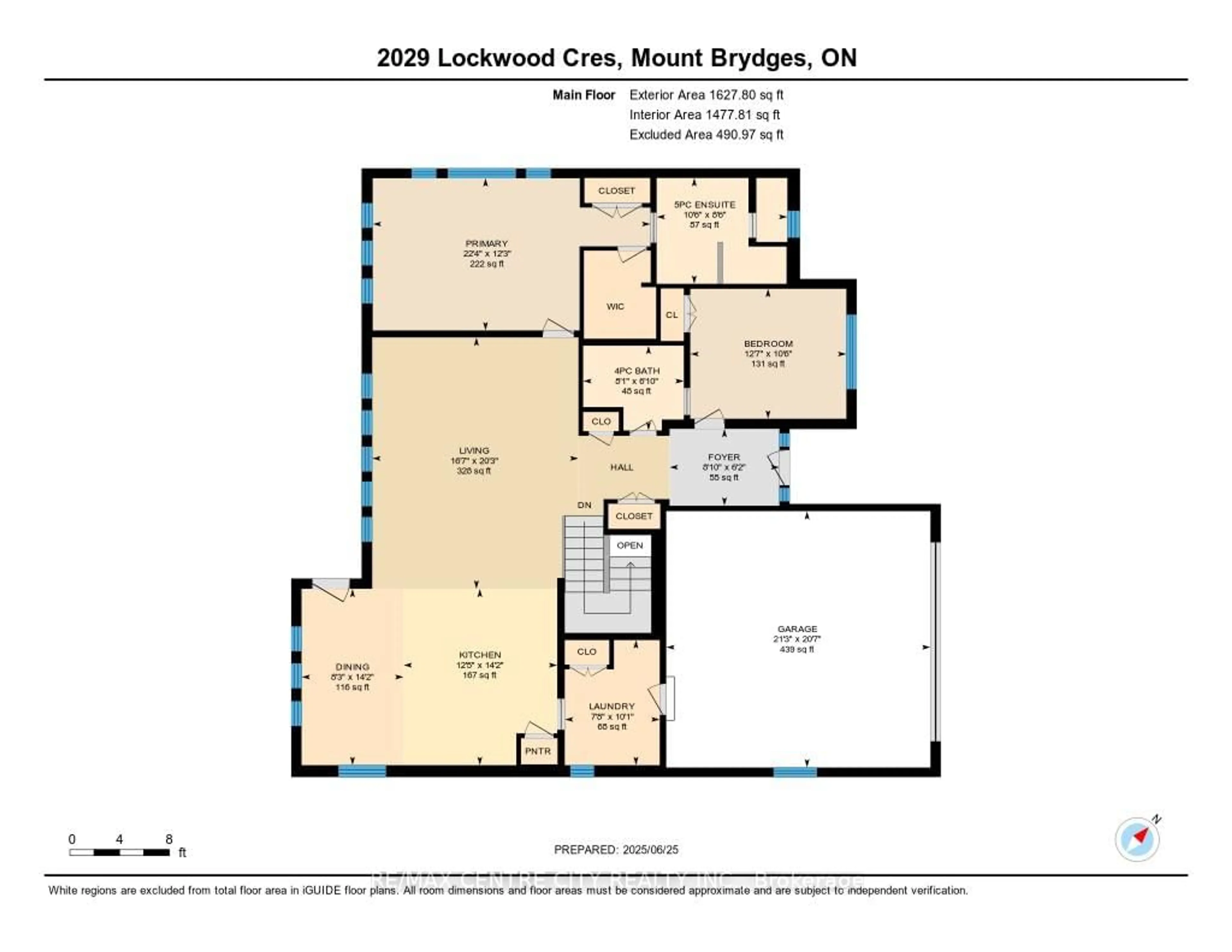 Floor plan for 2029 Lockwood Cres, Strathroy-Caradoc Ontario N0L 1W0