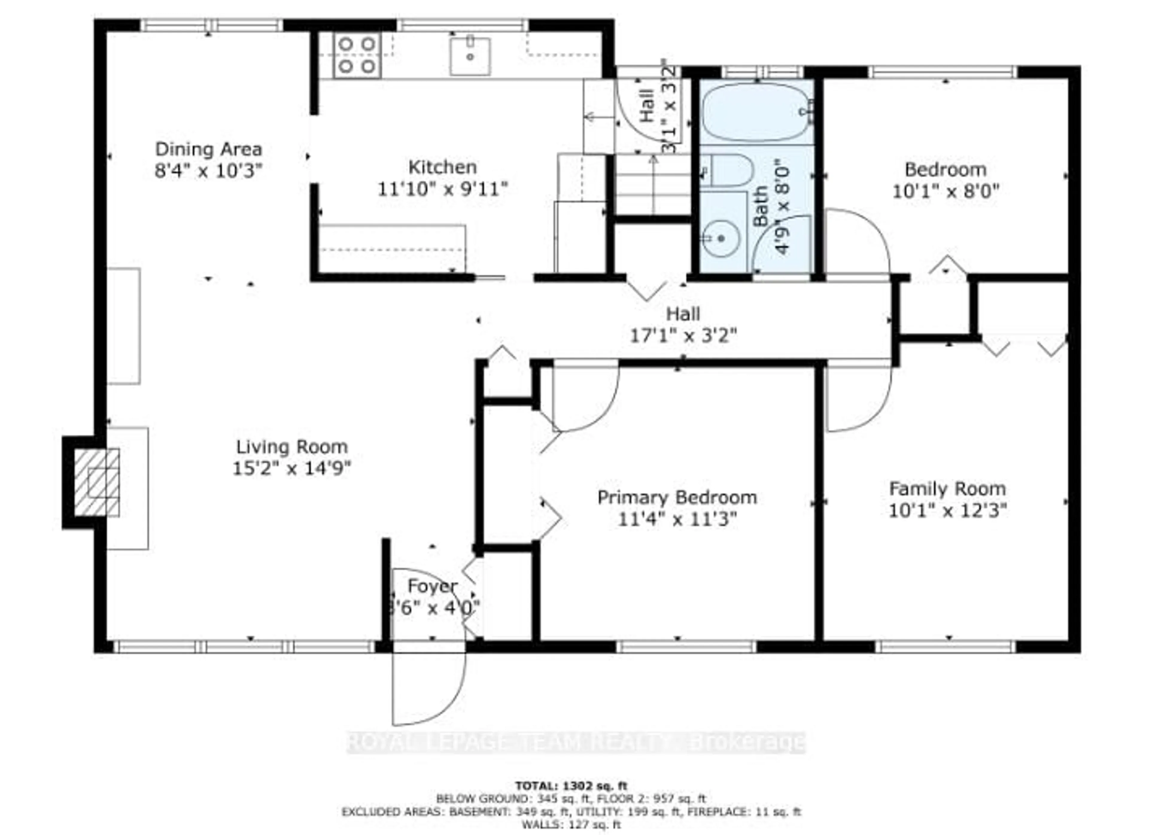 Floor plan for 41 Viewmount Dr, Ottawa Ontario K2G 3C4