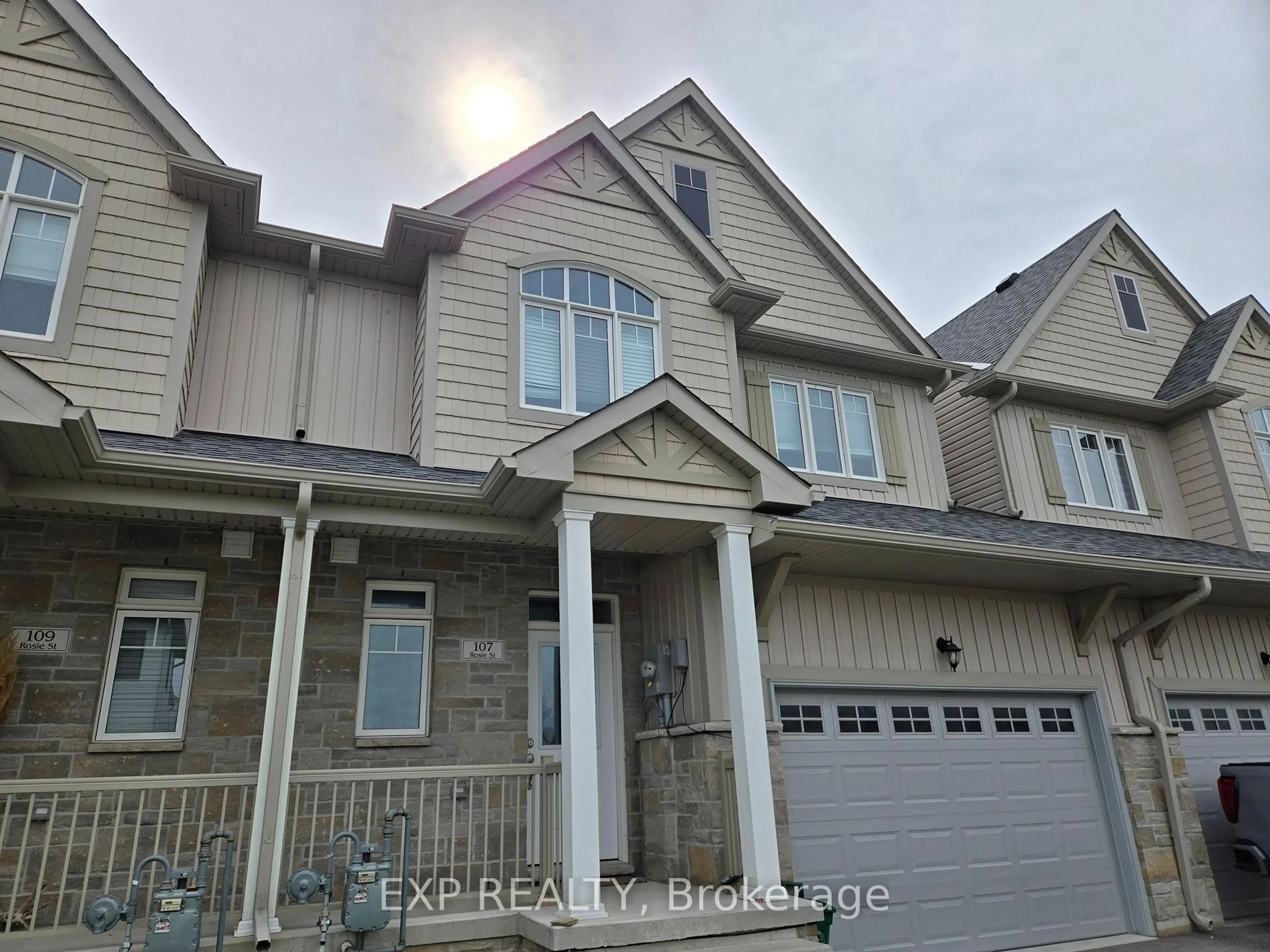 Home with brick exterior material, street for 107 Rosie St, Blue Mountains Ontario N0H 1J0