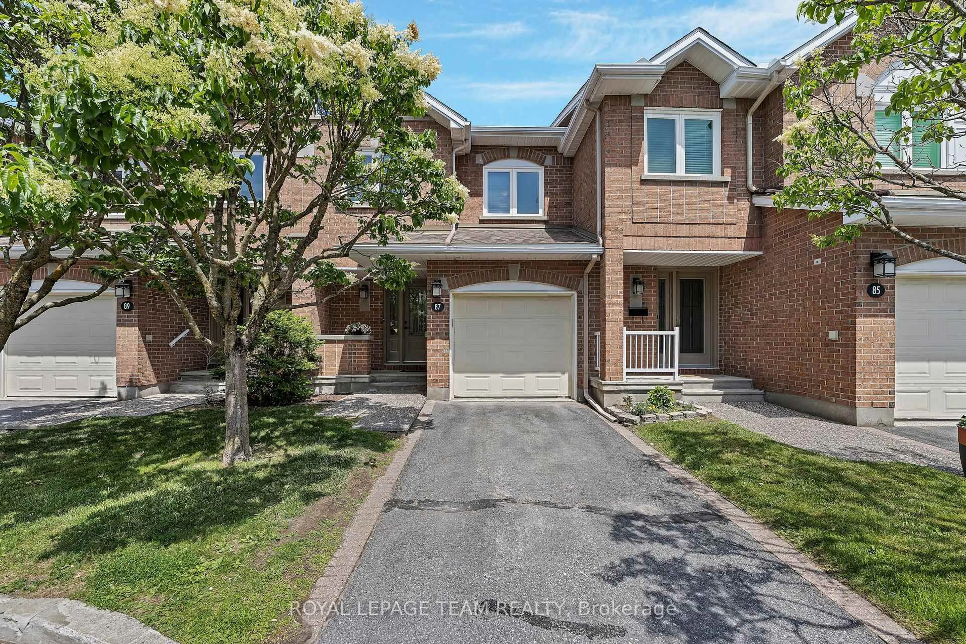 Home with brick exterior material, street for 87 Dalecroft Cres, Ottawa Ontario K2G 5V8