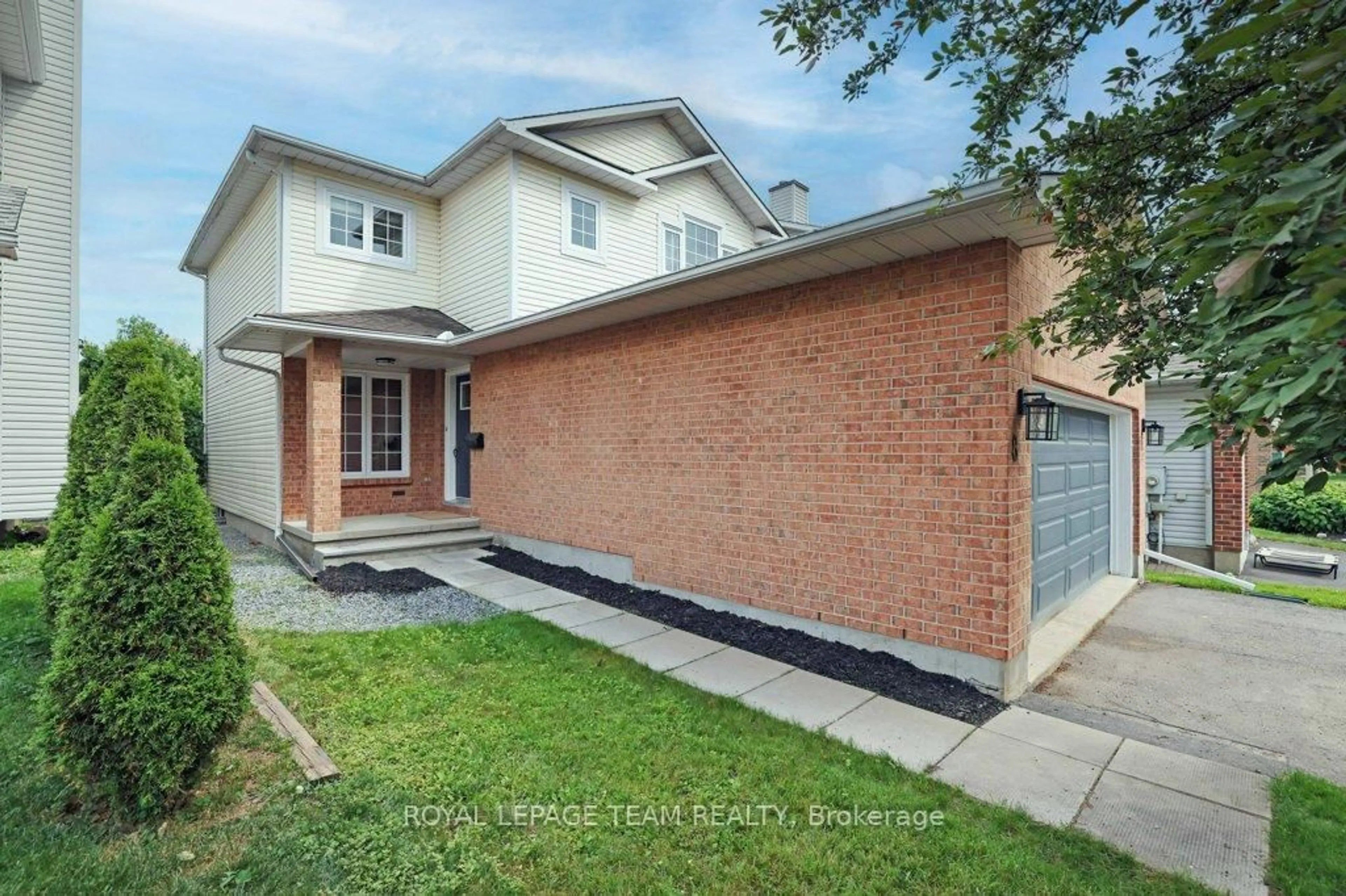 Home with brick exterior material, street for 8 Black Rivers Pl, Ottawa Ontario K2M 2E2