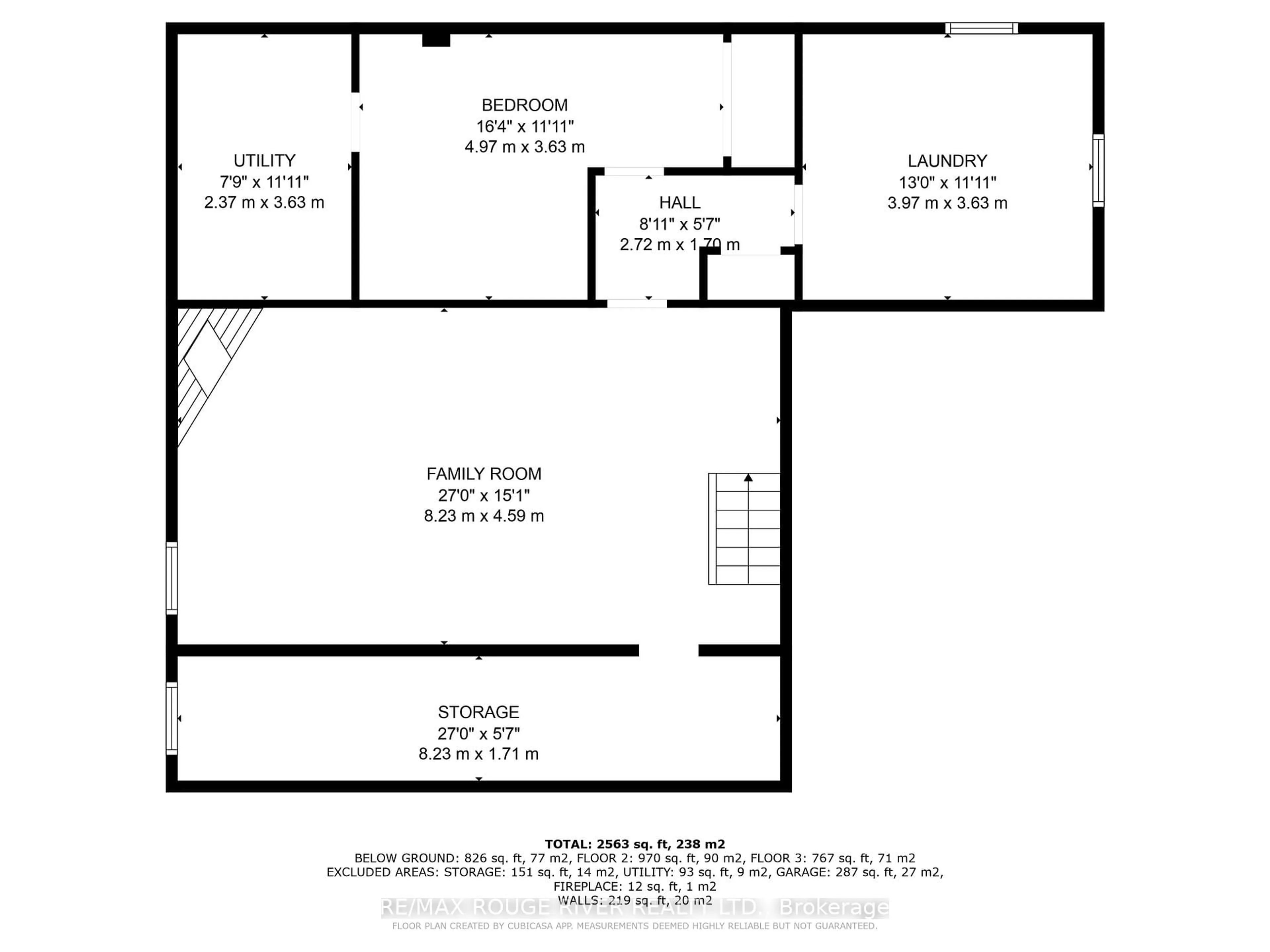 Floor plan for 24 Durham St, Port Hope Ontario L1A 1G7