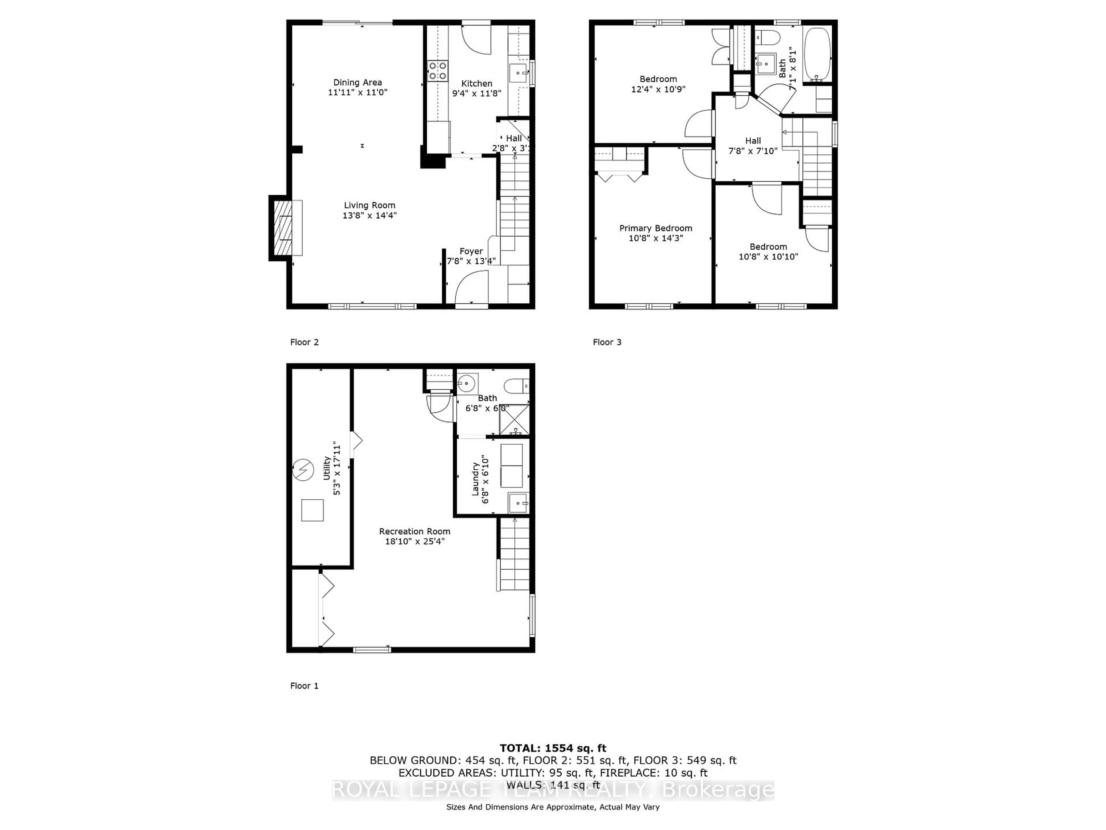 Floor plan for 248 Fairmont Ave, Ottawa Ontario K1Y 1Y1